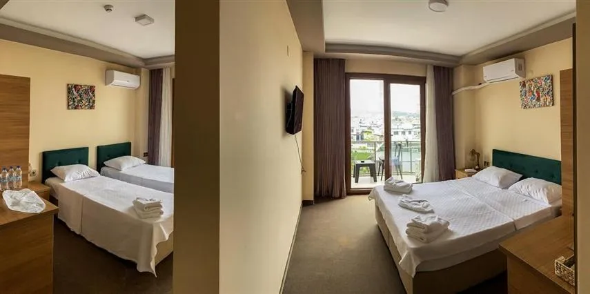 Bed in Aliento Hotel