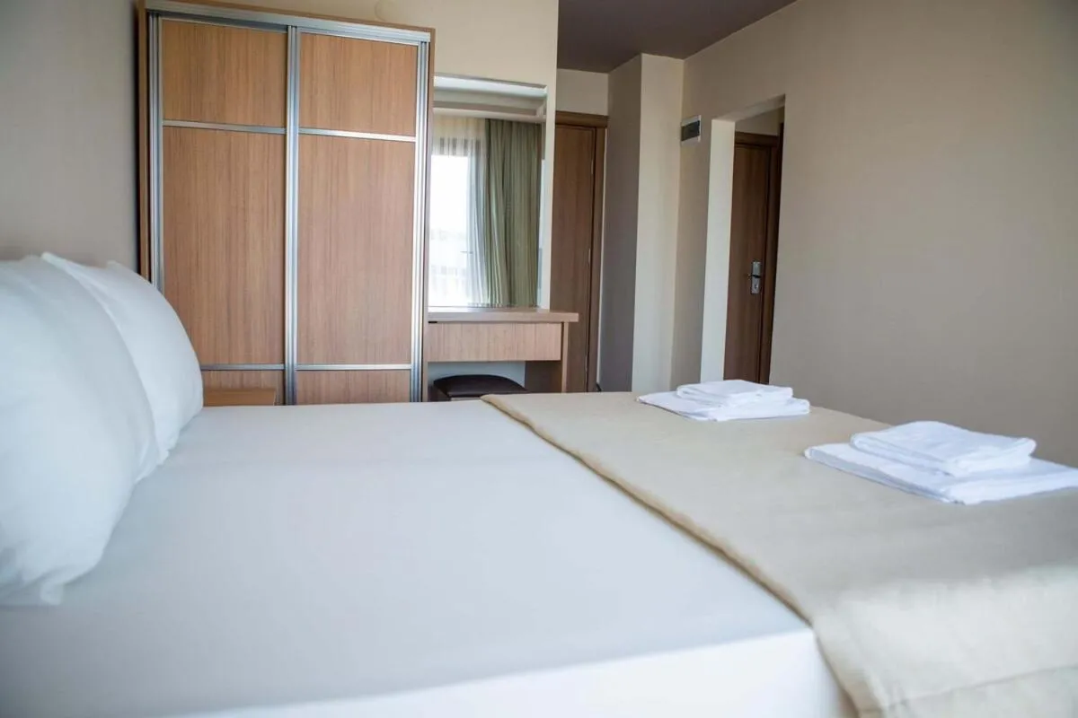 Bed in Aliento Hotel