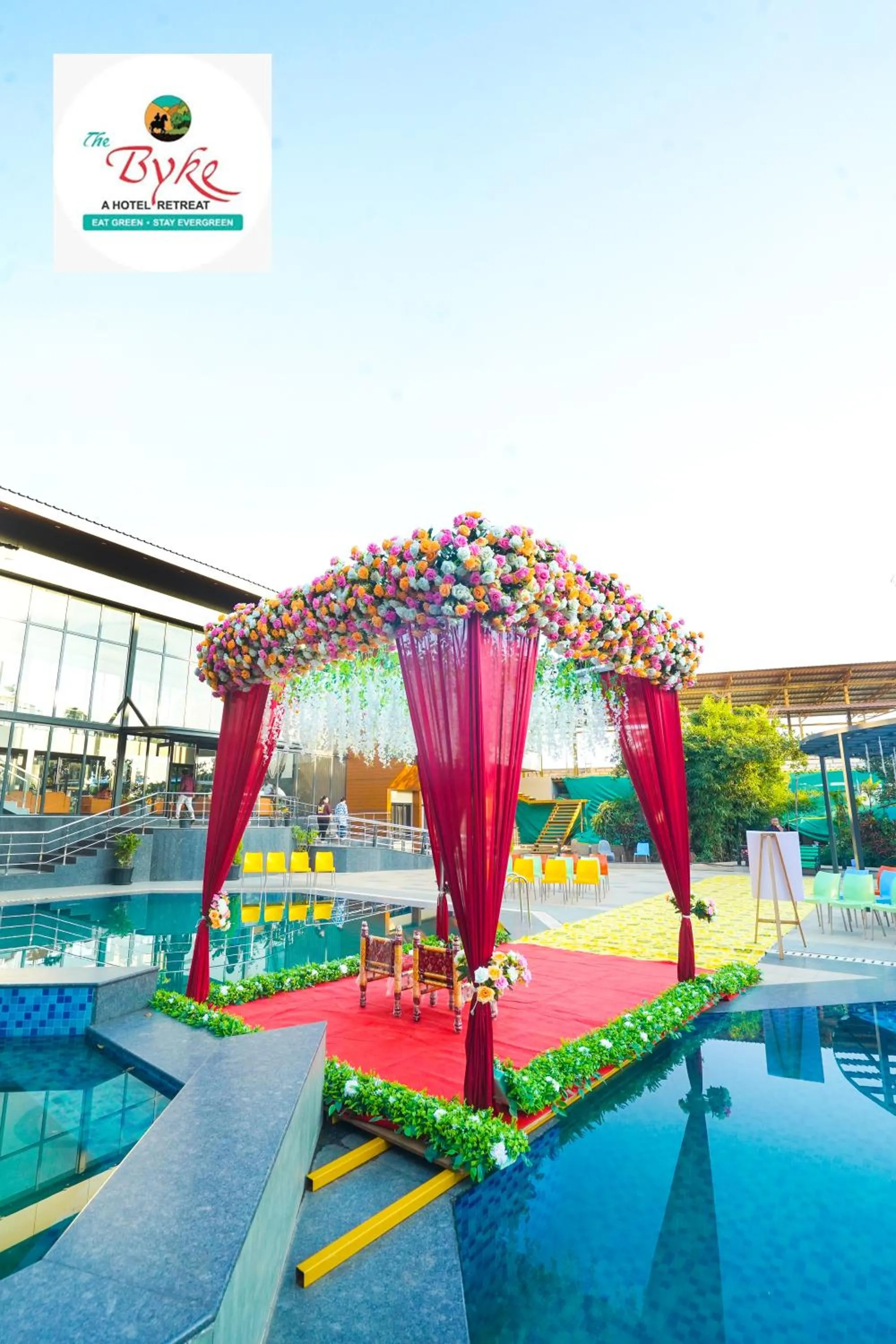 Decorative detail in The Byke Shanti Villa - Mahableshwar