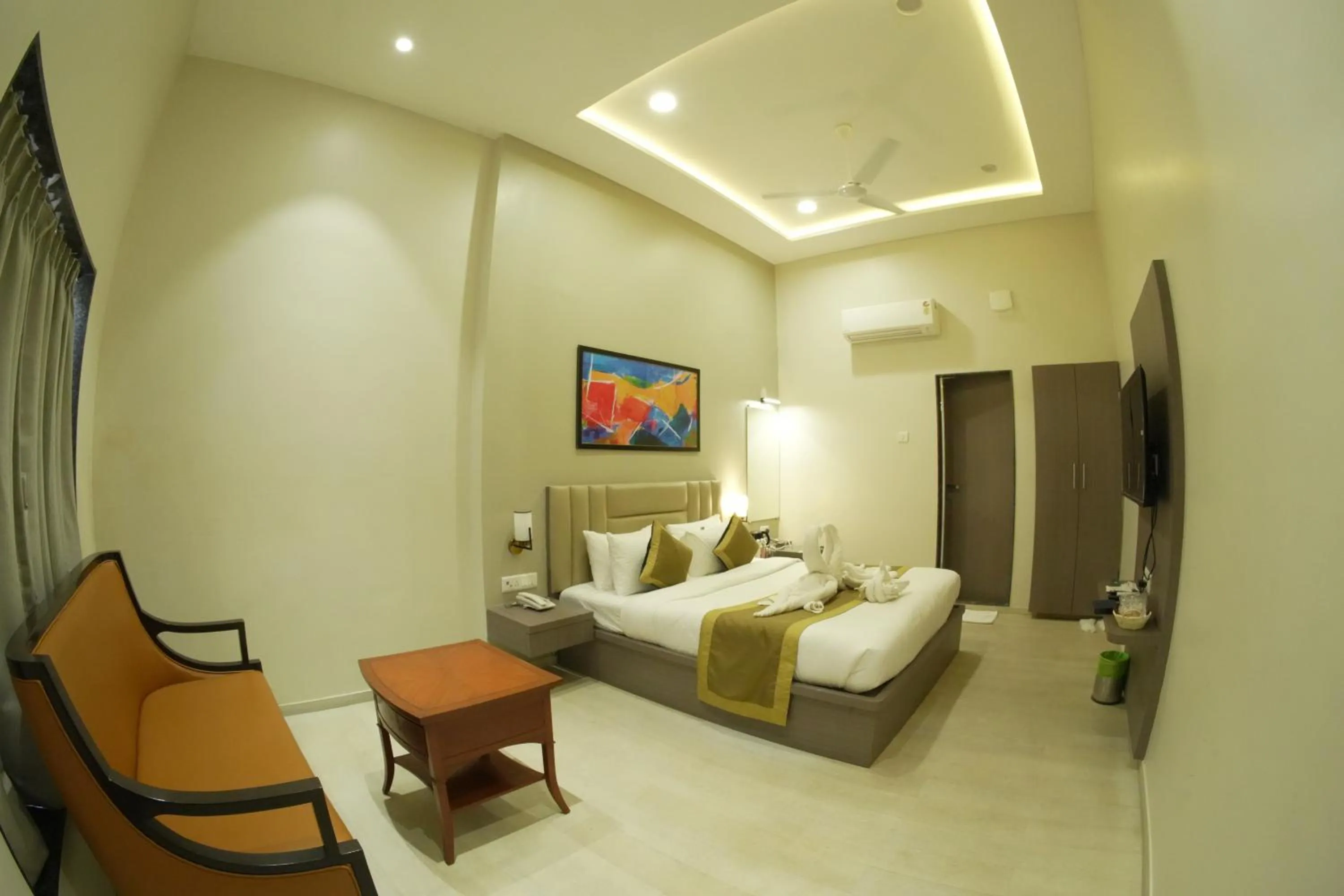 Bed in The Byke Shanti Villa - Mahableshwar