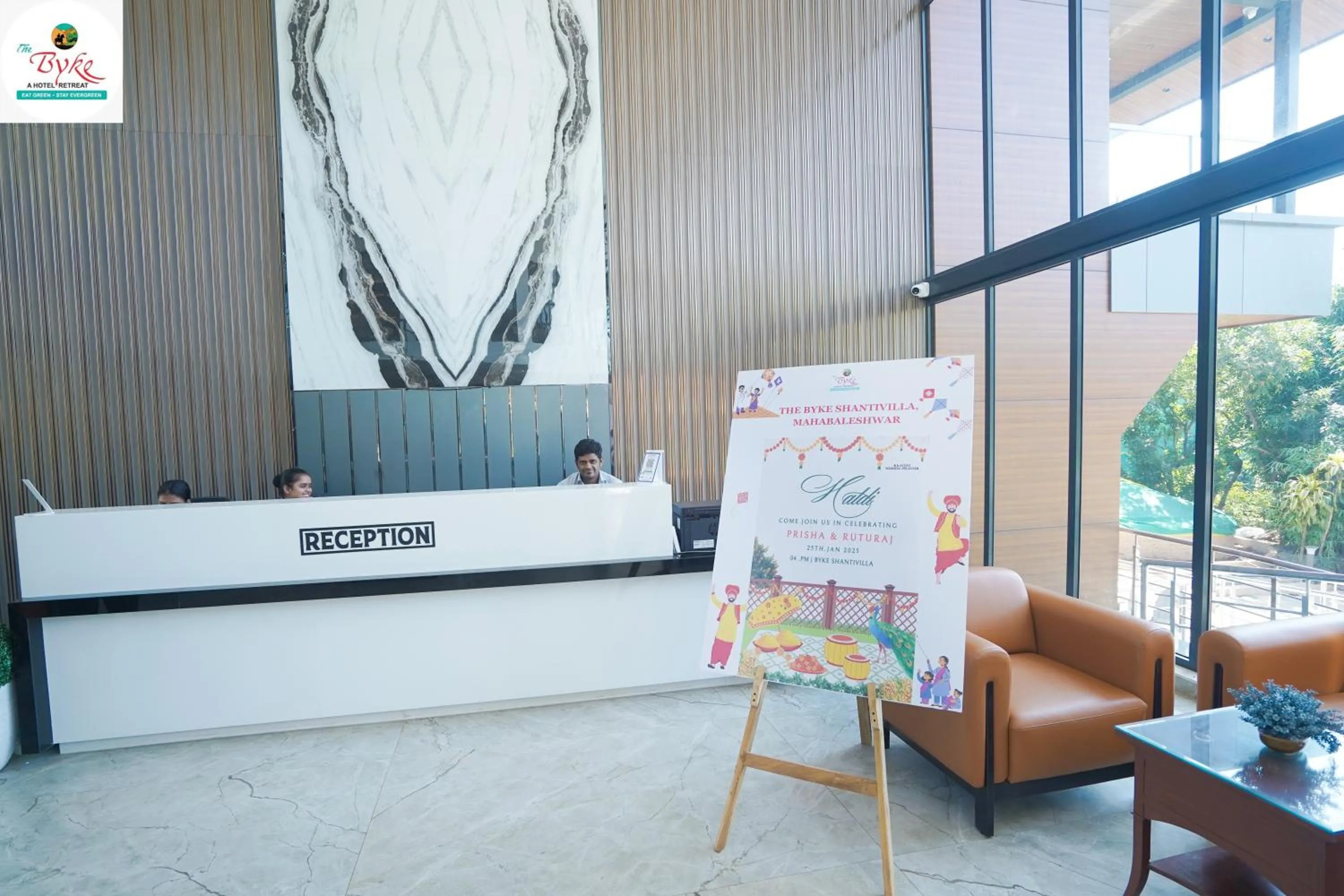 Lobby or reception in The Byke Shanti Villa - Mahableshwar