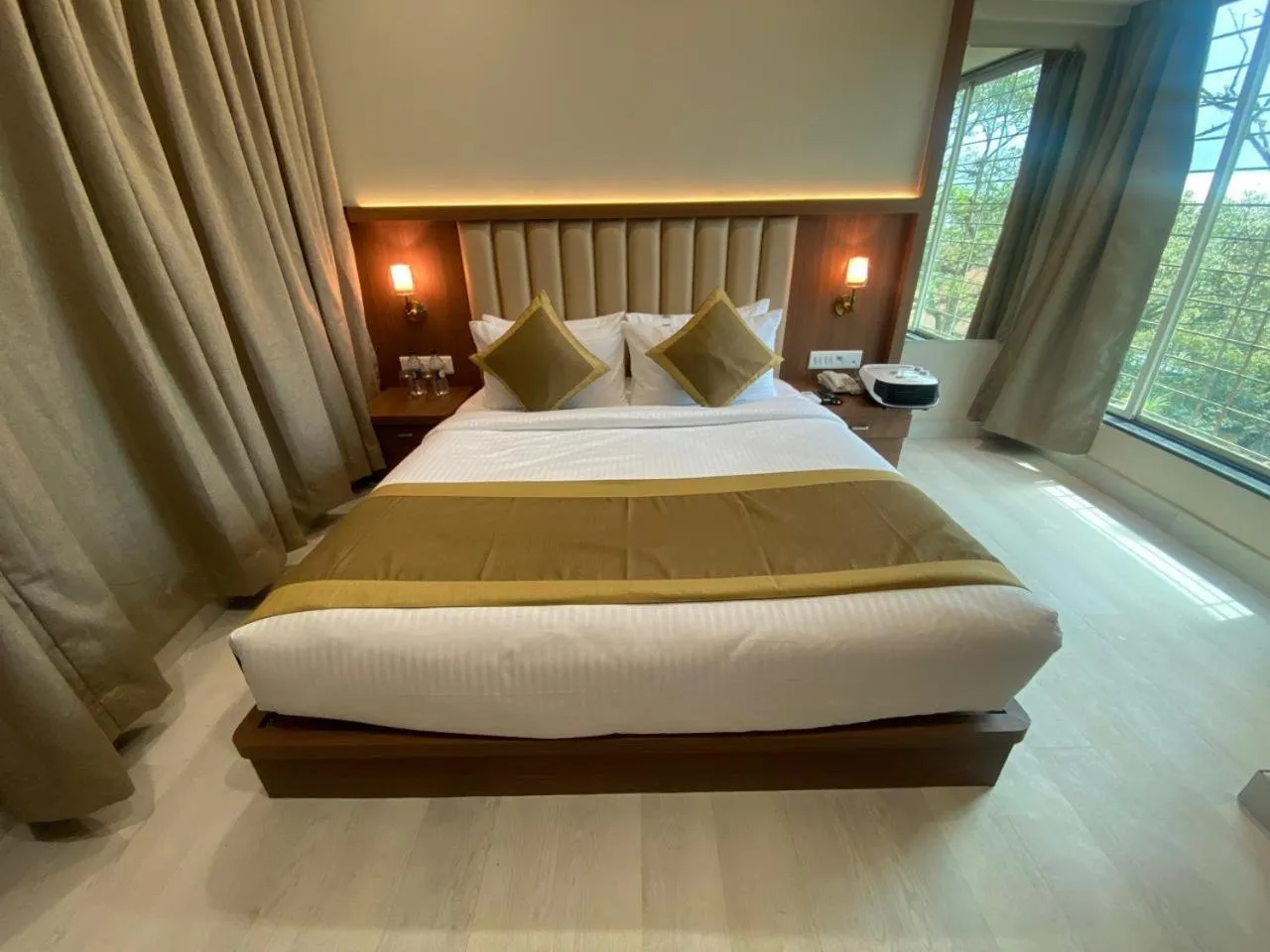 View (from property/room), Bed in The Byke Shanti Villa - Mahableshwar