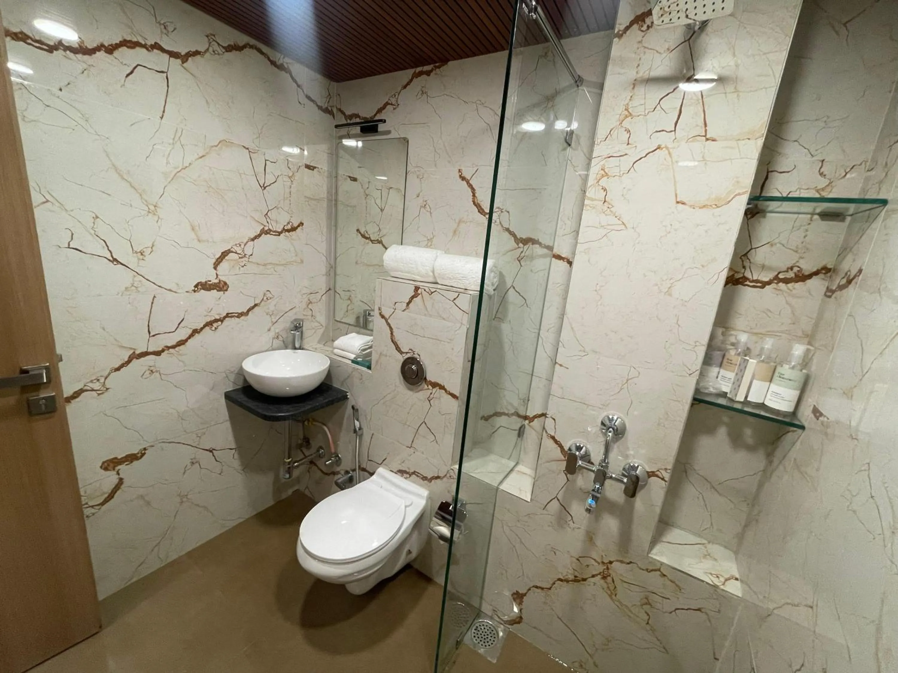 Toilet in The Byke Shanti Villa - Mahableshwar