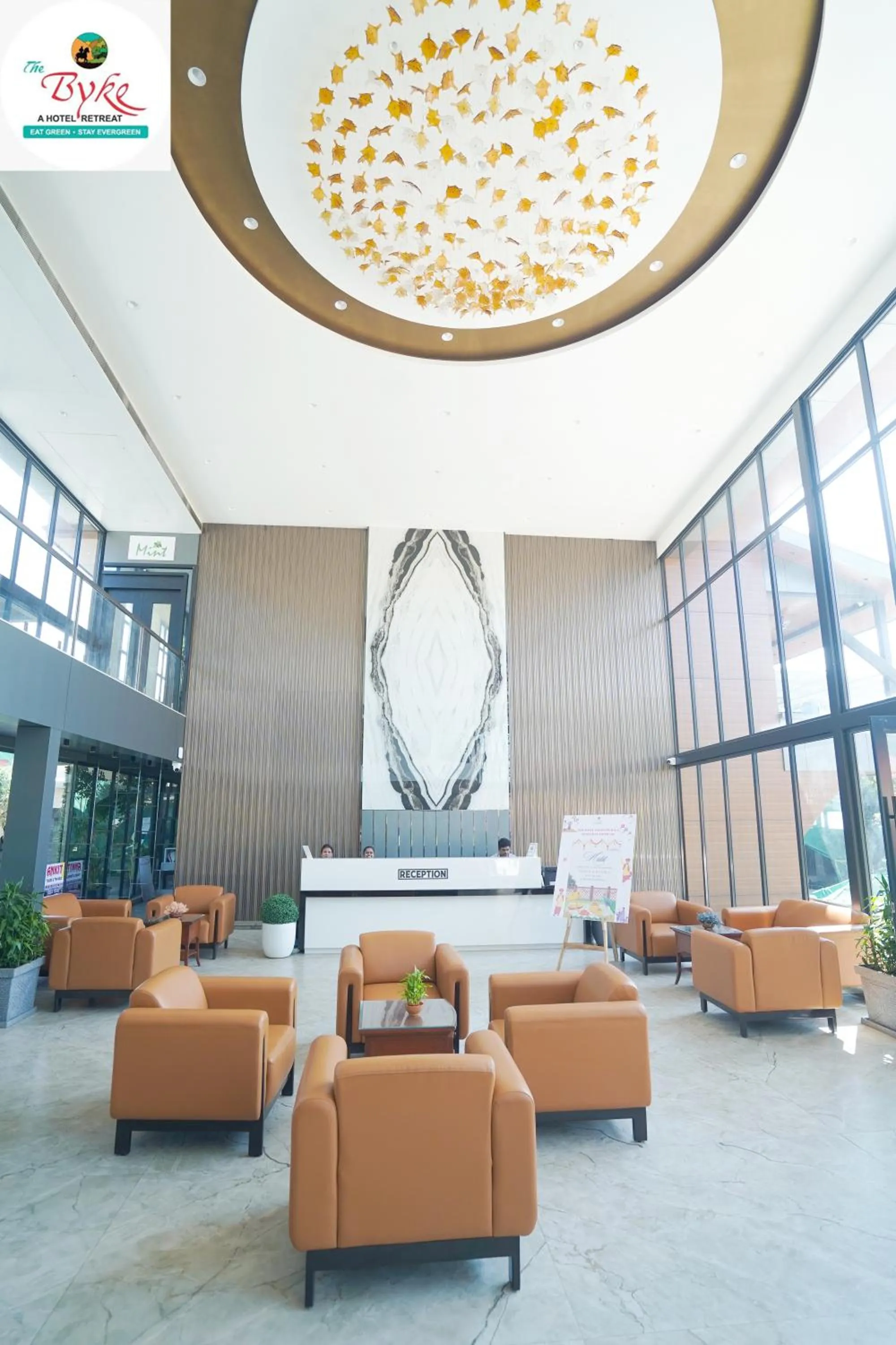Lobby or reception in The Byke Shanti Villa - Mahableshwar