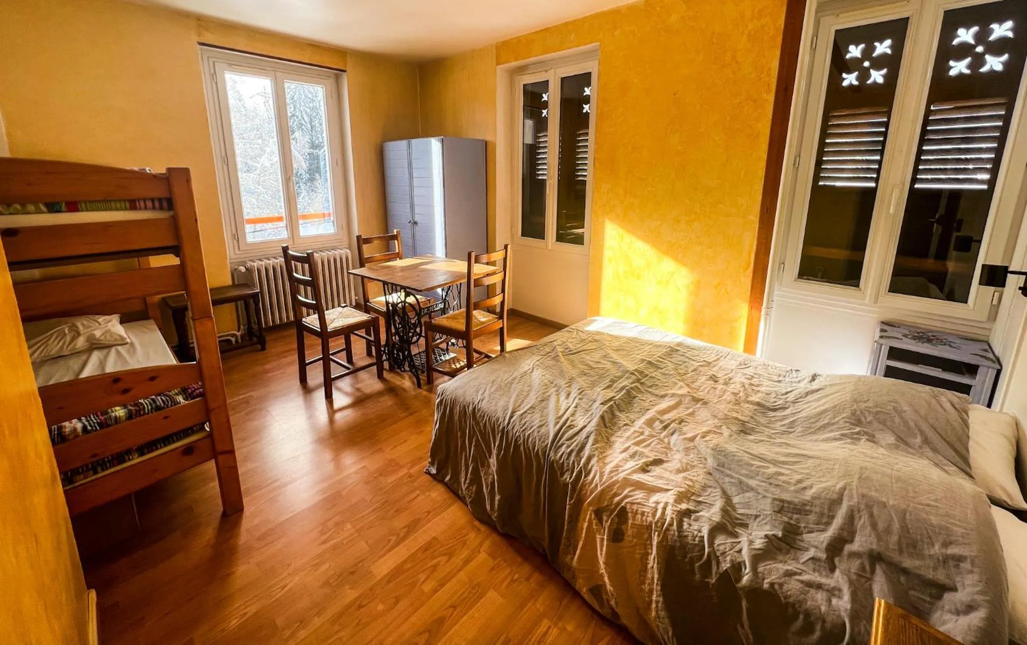 Quadruple Room in Gite de la Martinette