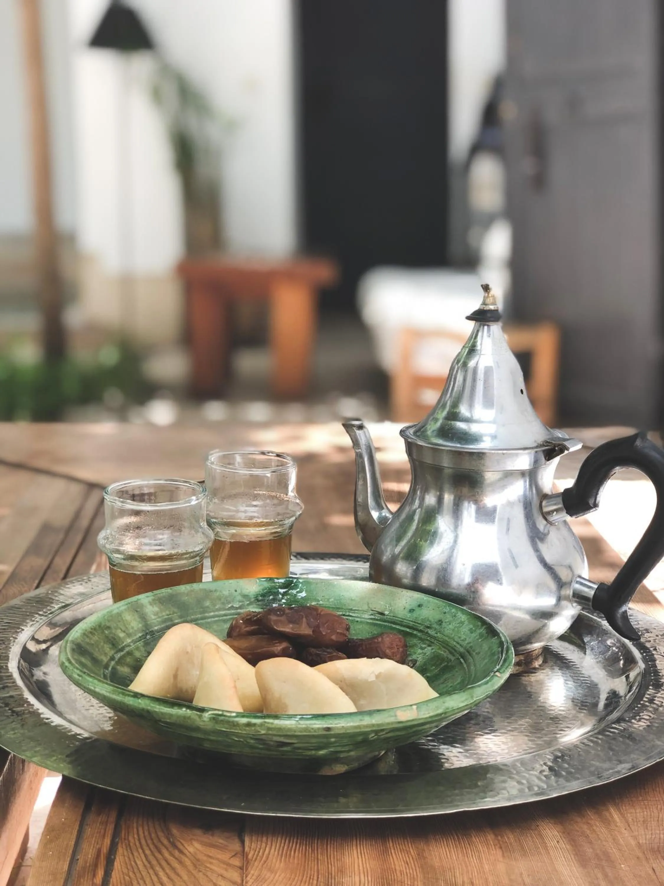 Food close-up in Riad Dar-K