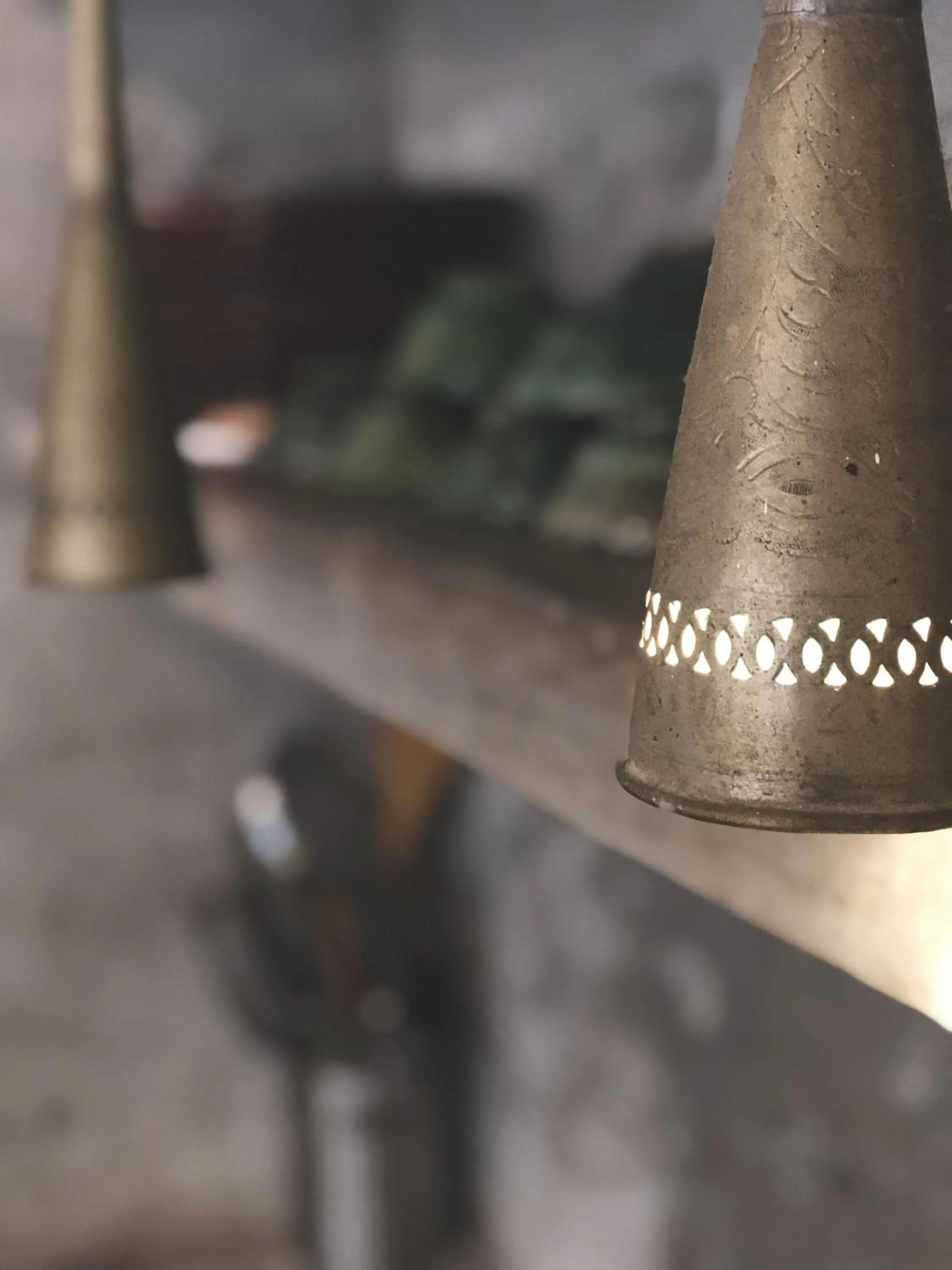 Communal kitchen in Riad Dar-K