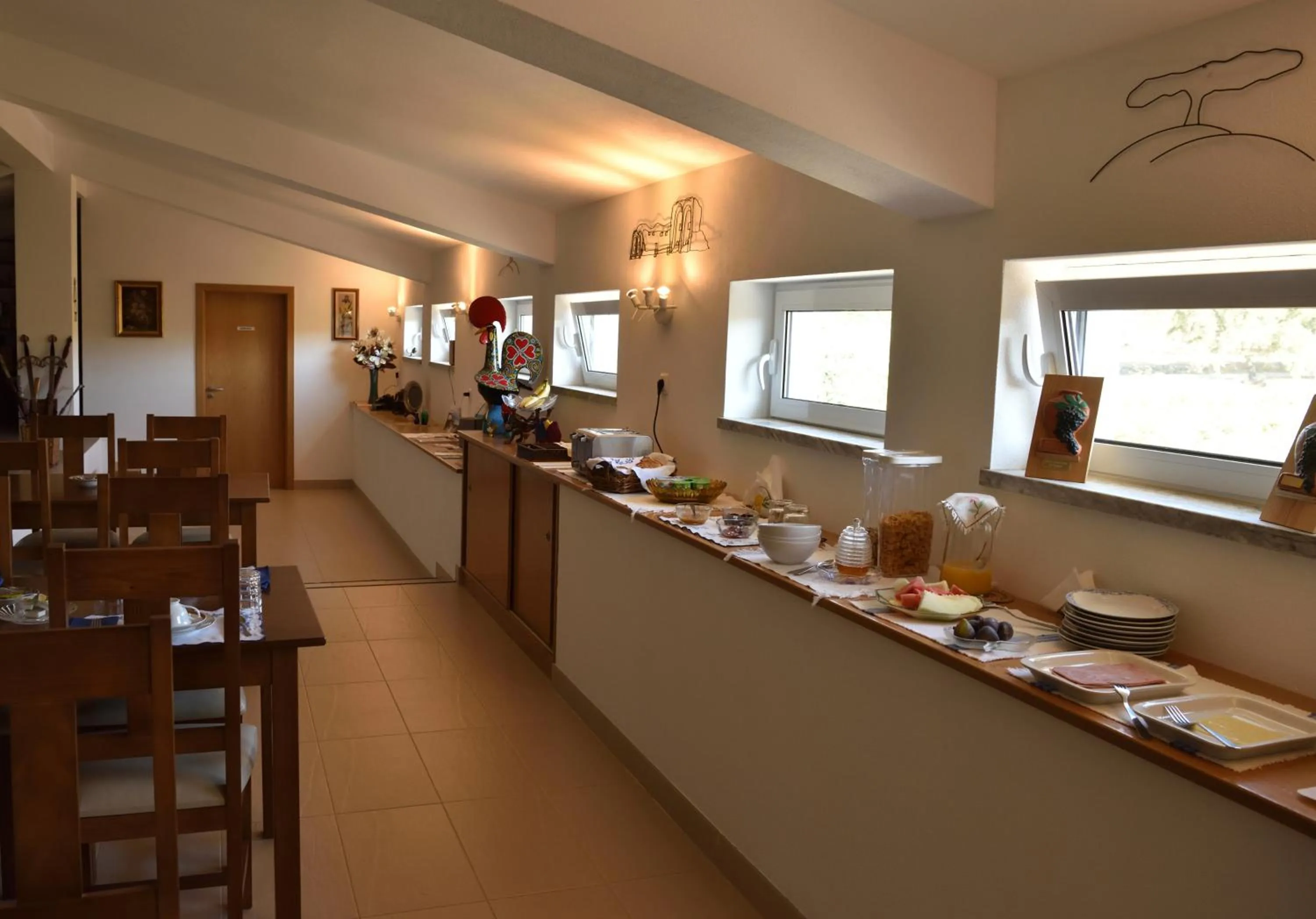 Continental breakfast in Quinta das Ratoeiras