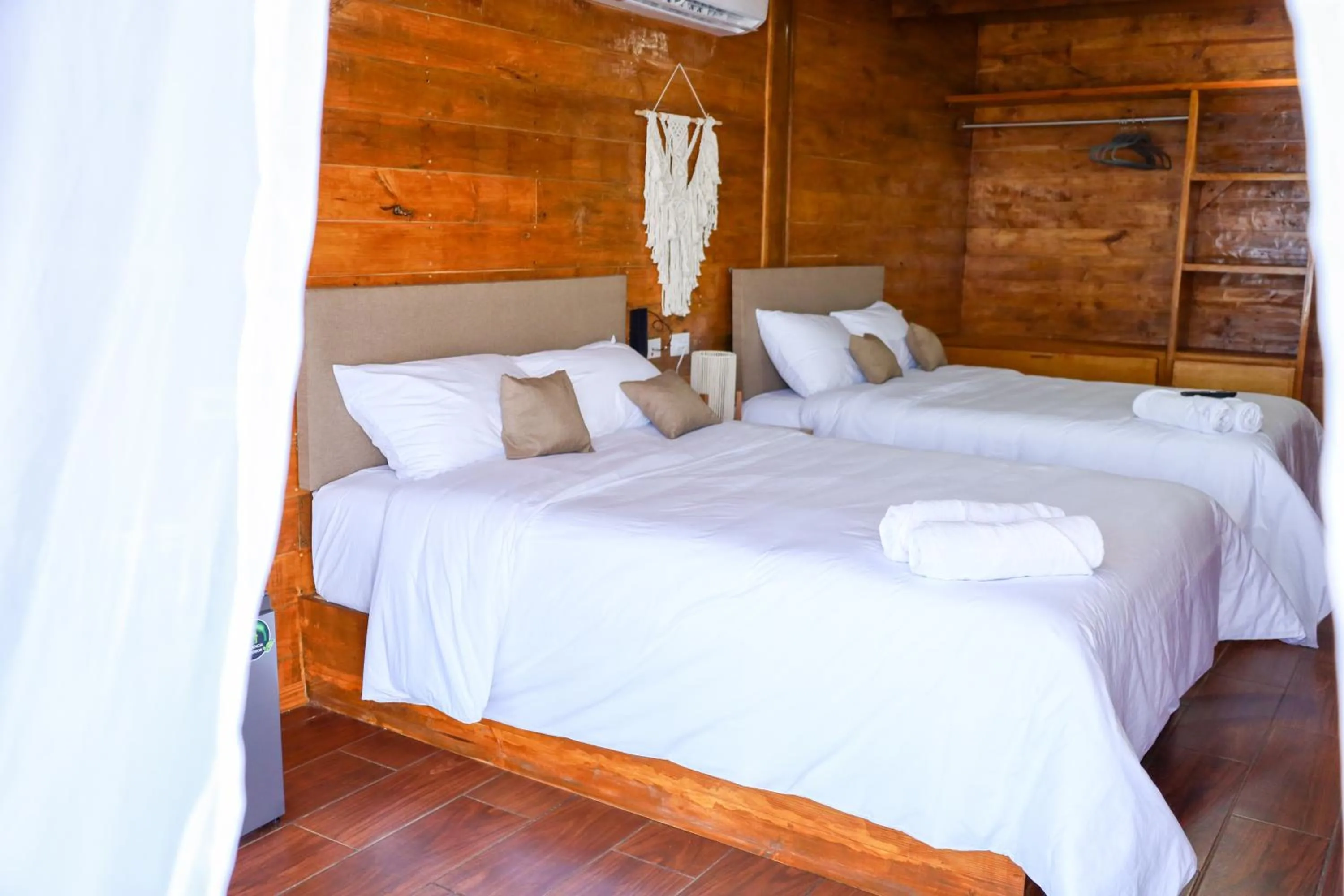 Twin Room in Riverside Hotel Chachalacas