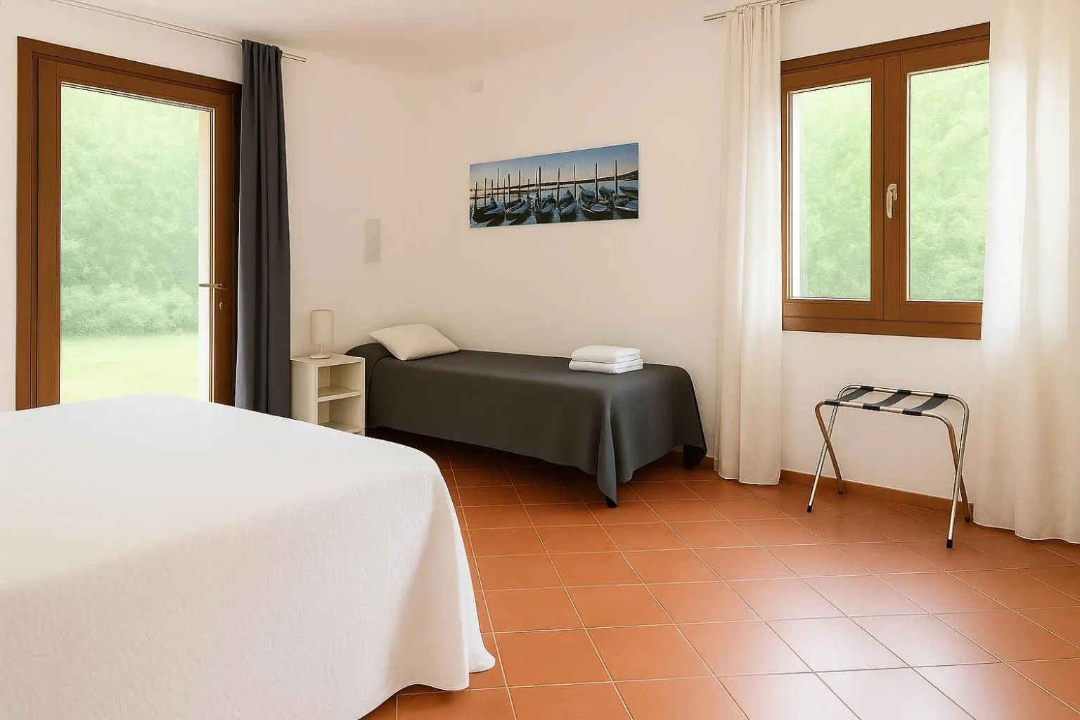 Bedroom, Bed in B&B Airport Venice Diego 2