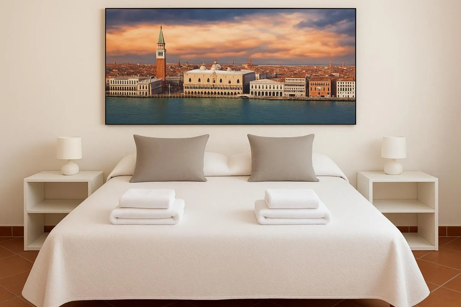 Bedroom, Bed in B&B Airport Venice Diego 2