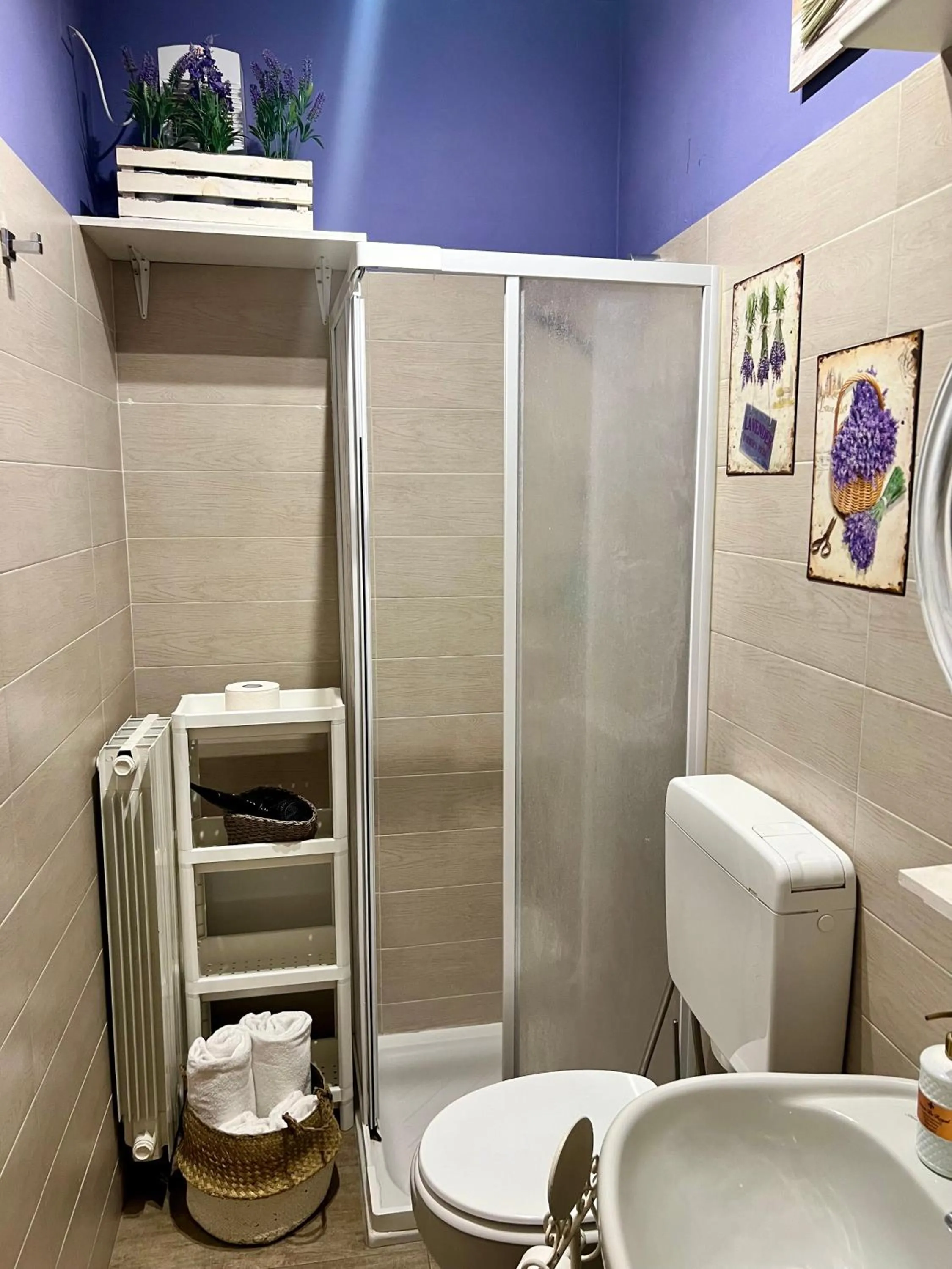 Shower in Verona Rooms