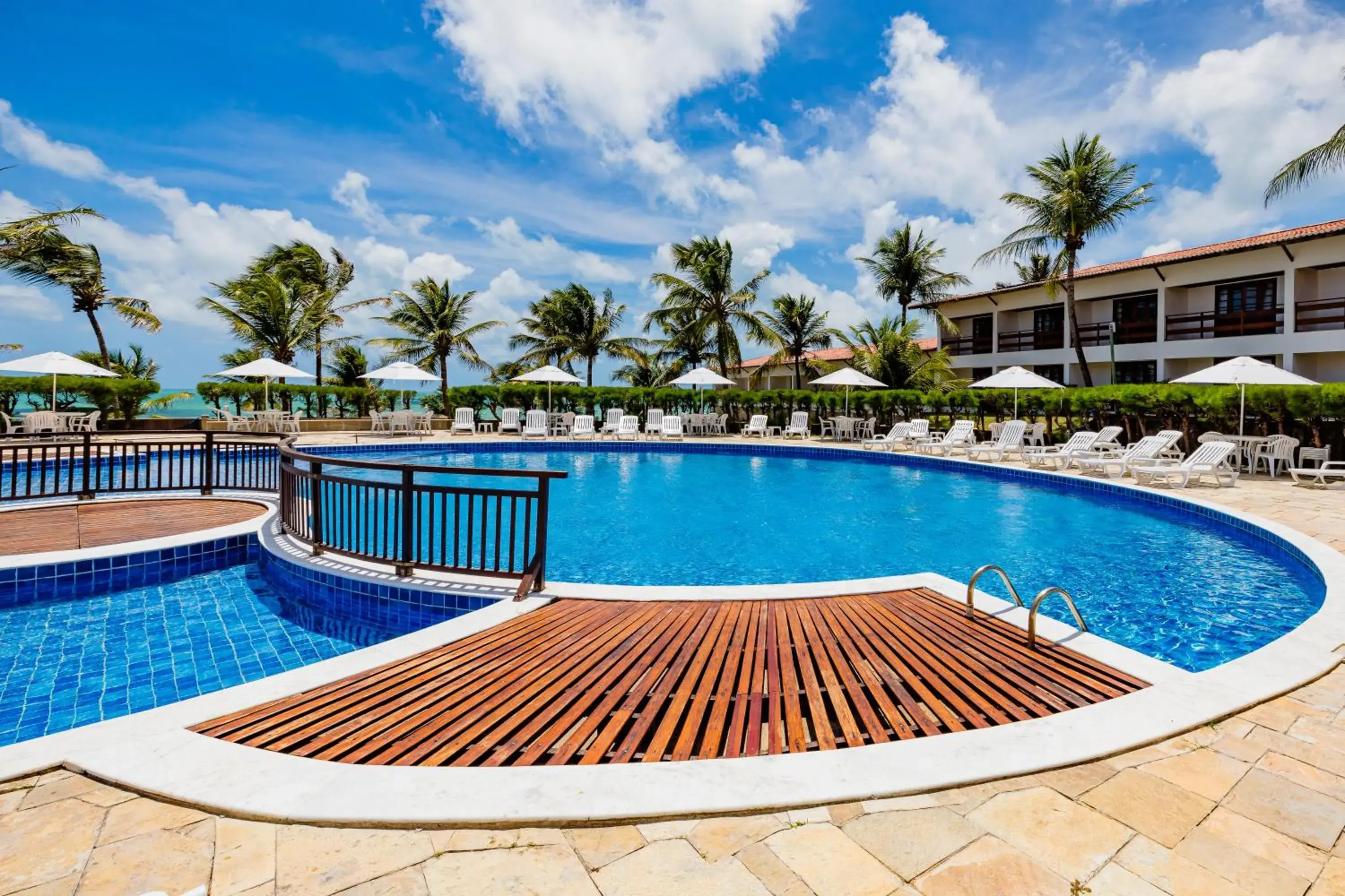 Swimming pool in Mirai Beach Hotel Swimming pool in Mirai Beach Hotel