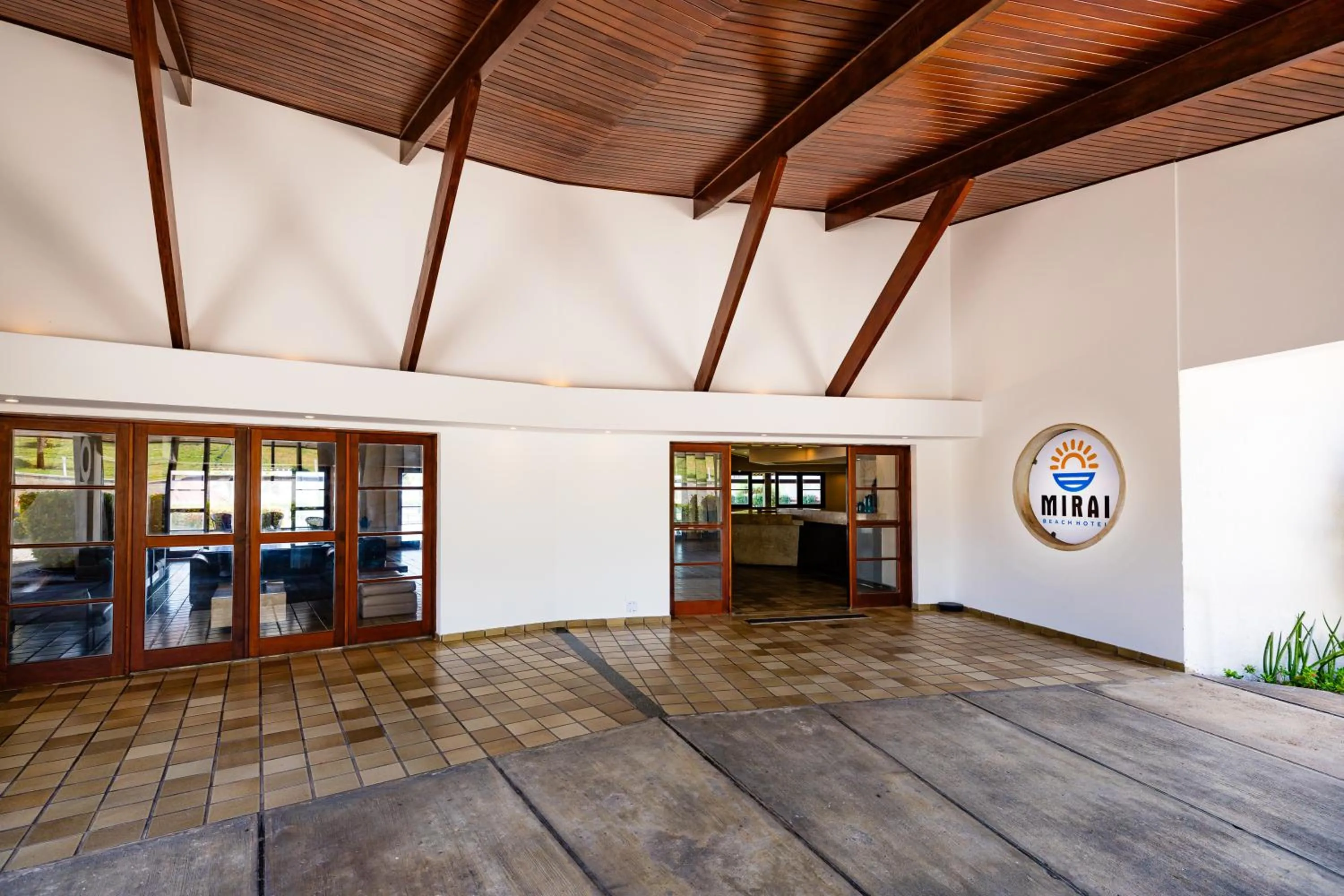 Facade/entrance in Mirai Beach Hotel