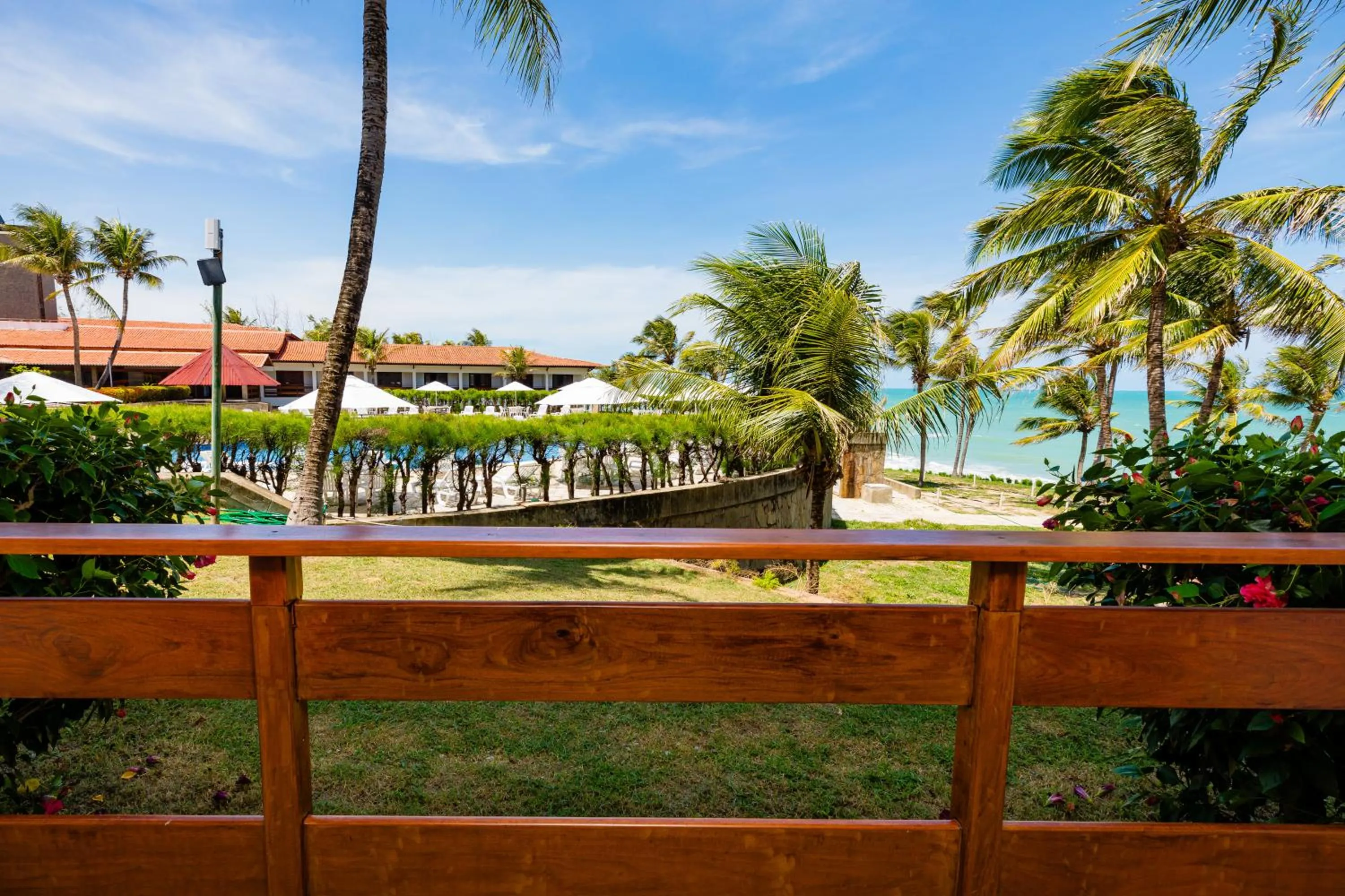 Pool view in Mirai Beach Hotel