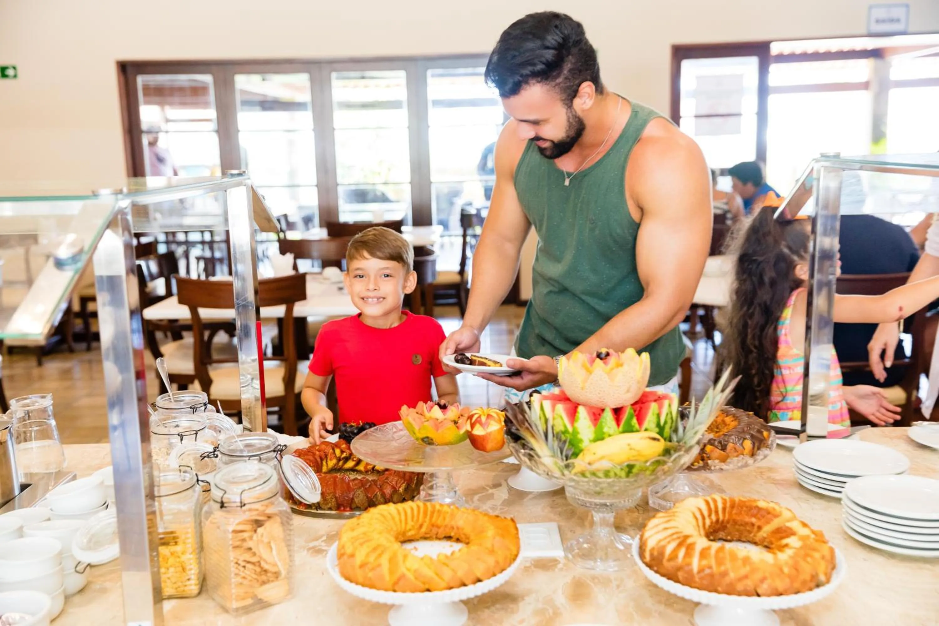 People in Mirai Beach Hotel