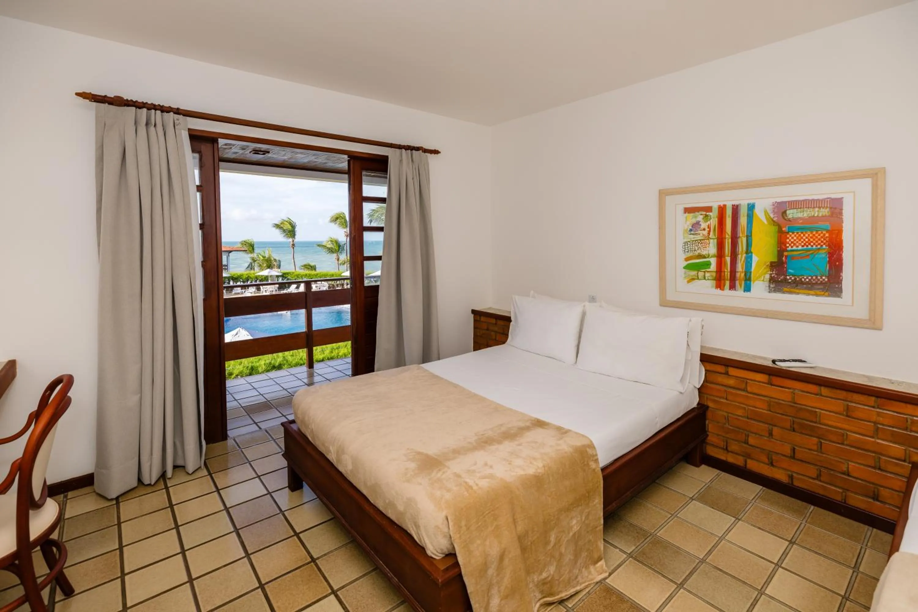 Bedroom, Bed in Mirai Beach Hotel