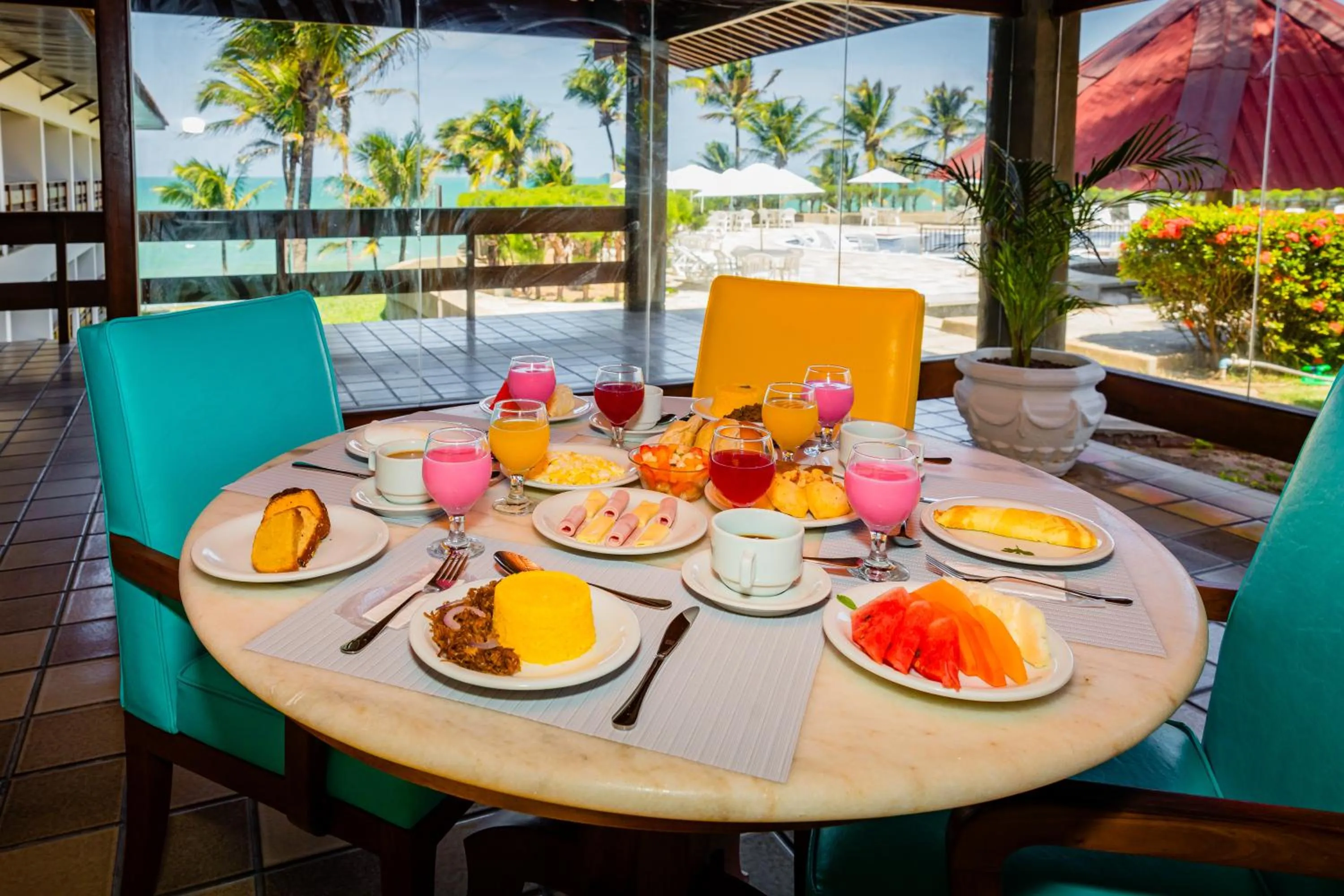 Dining area in Mirai Beach Hotel