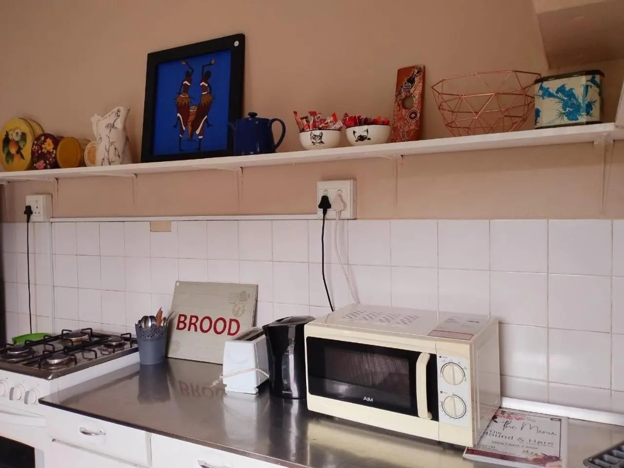 Kitchen or kitchenette in Riverview Country Inn