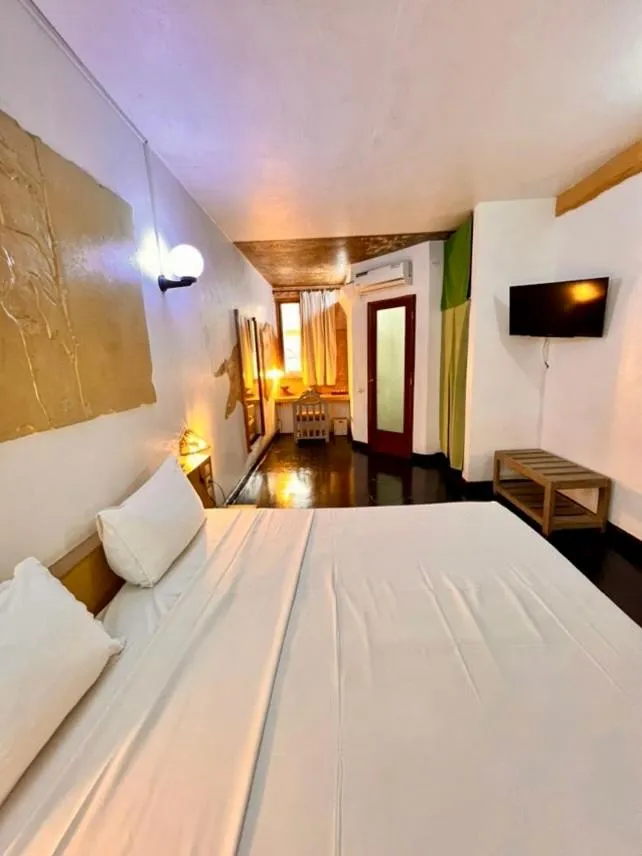 Bed in Hotel Sokhamon