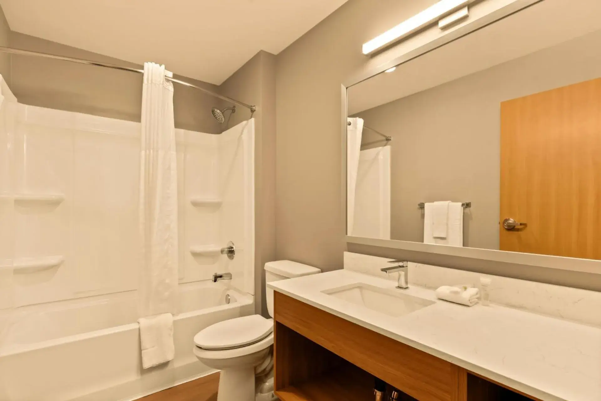 Bathroom in LivAway Suites Tri-Cities-Richland Bathroom in LivAway Suites Tri-Cities-Richland