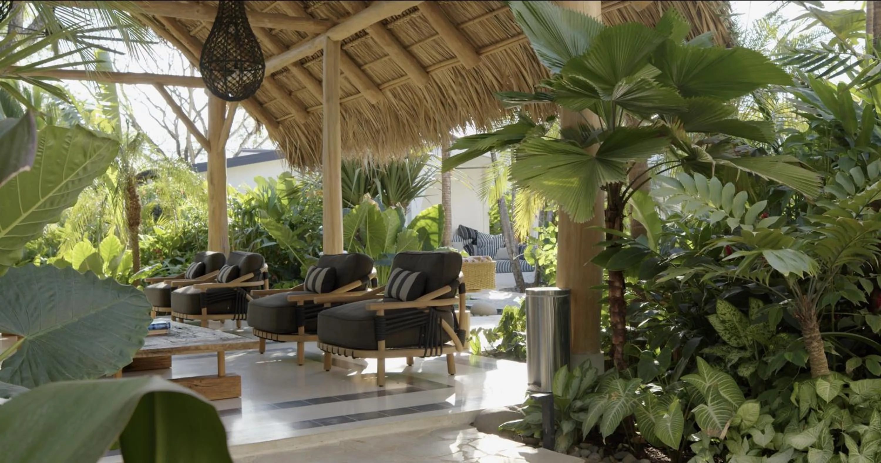 Garden view in Domo Nosara Boutique Hotel