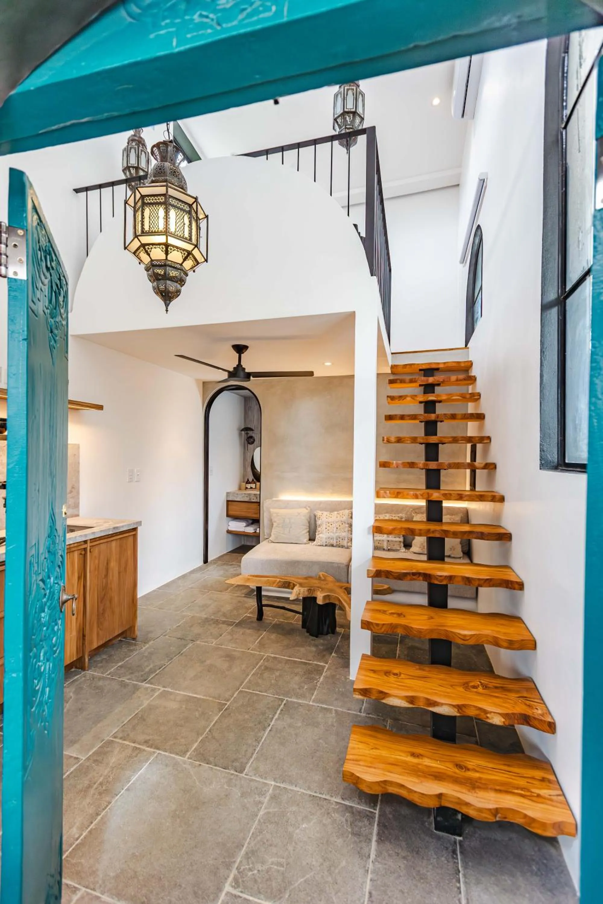 Kitchen or kitchenette in Domo Nosara Boutique Hotel