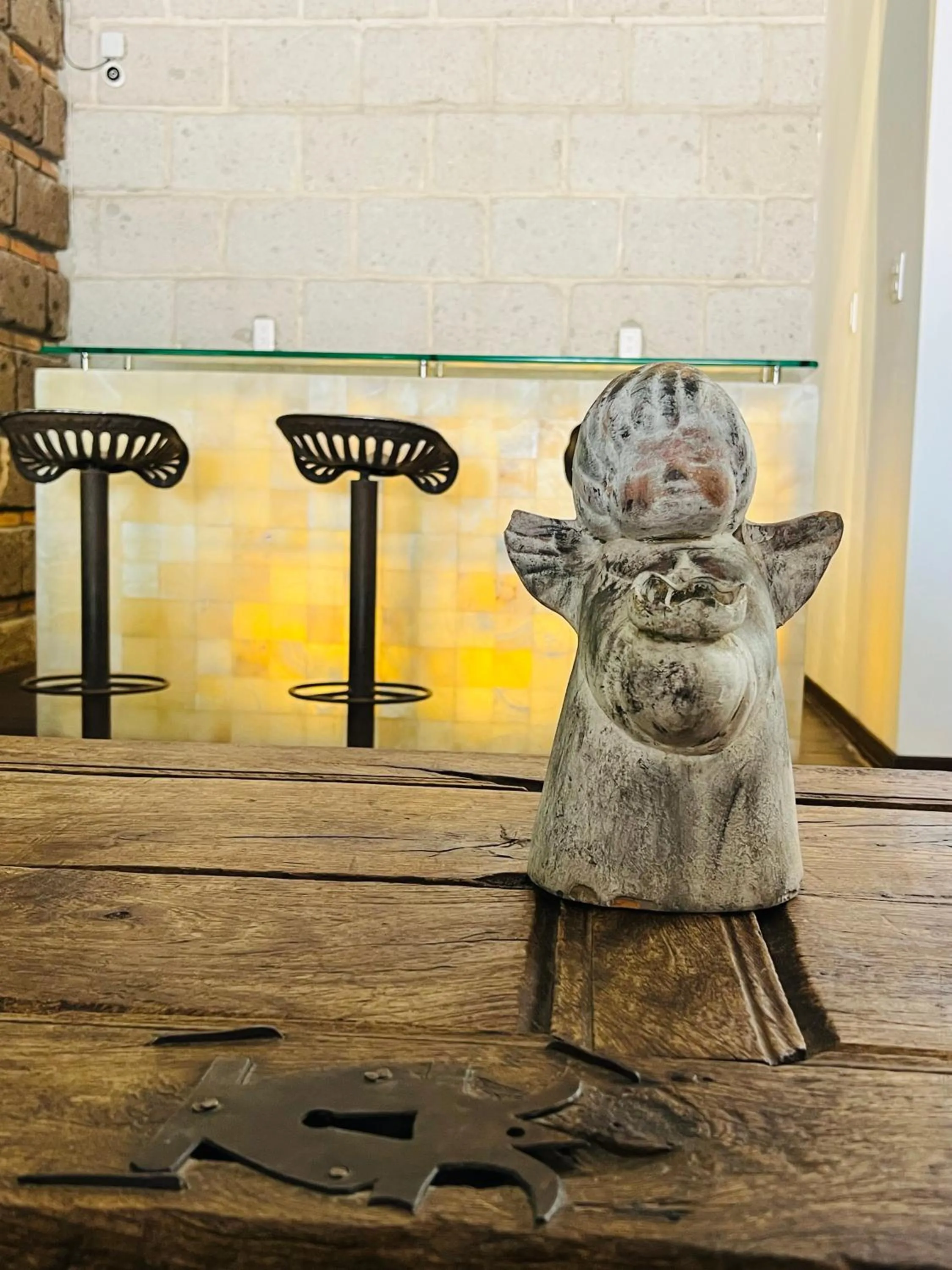 Decorative detail in QA Hotel