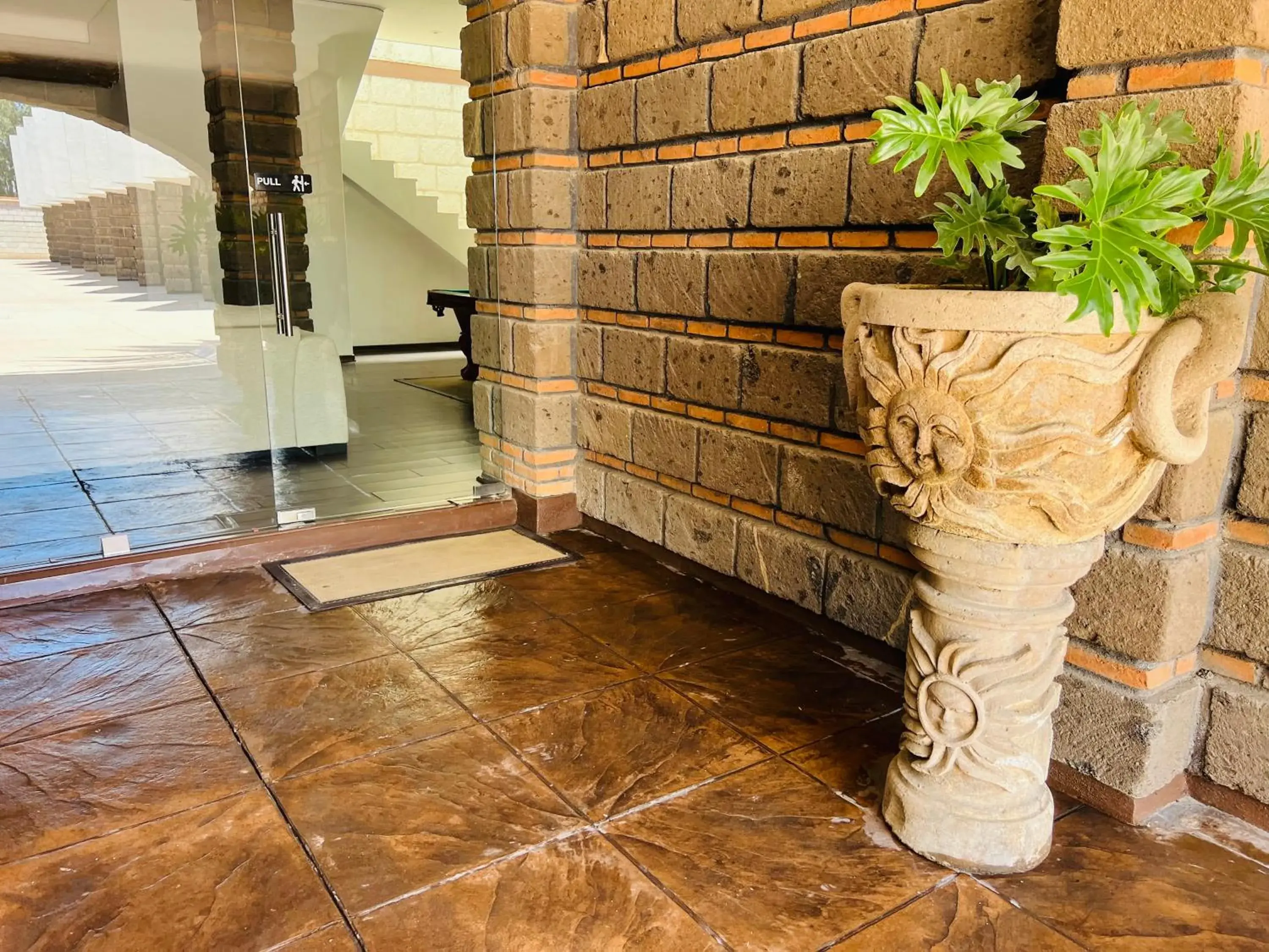 Facade/entrance in QA Hotel Facade/entrance in QA Hotel