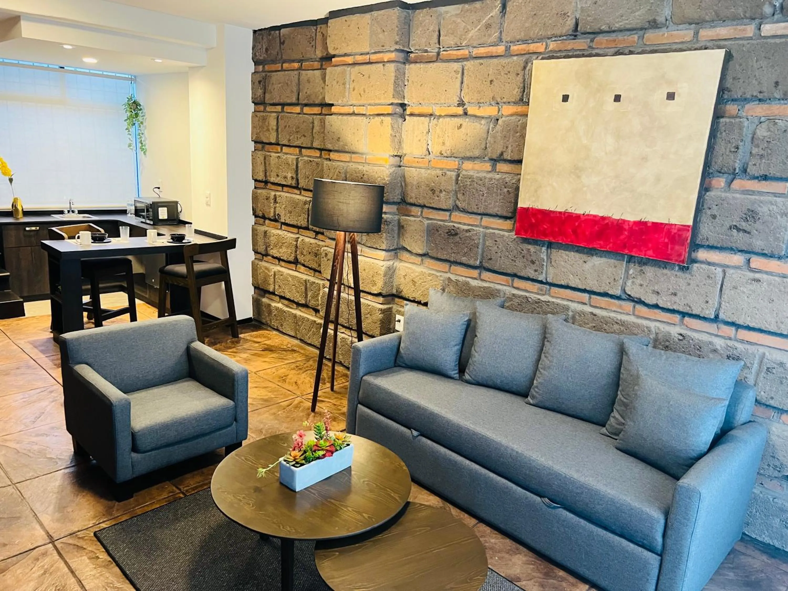 Living room in QA Hotel