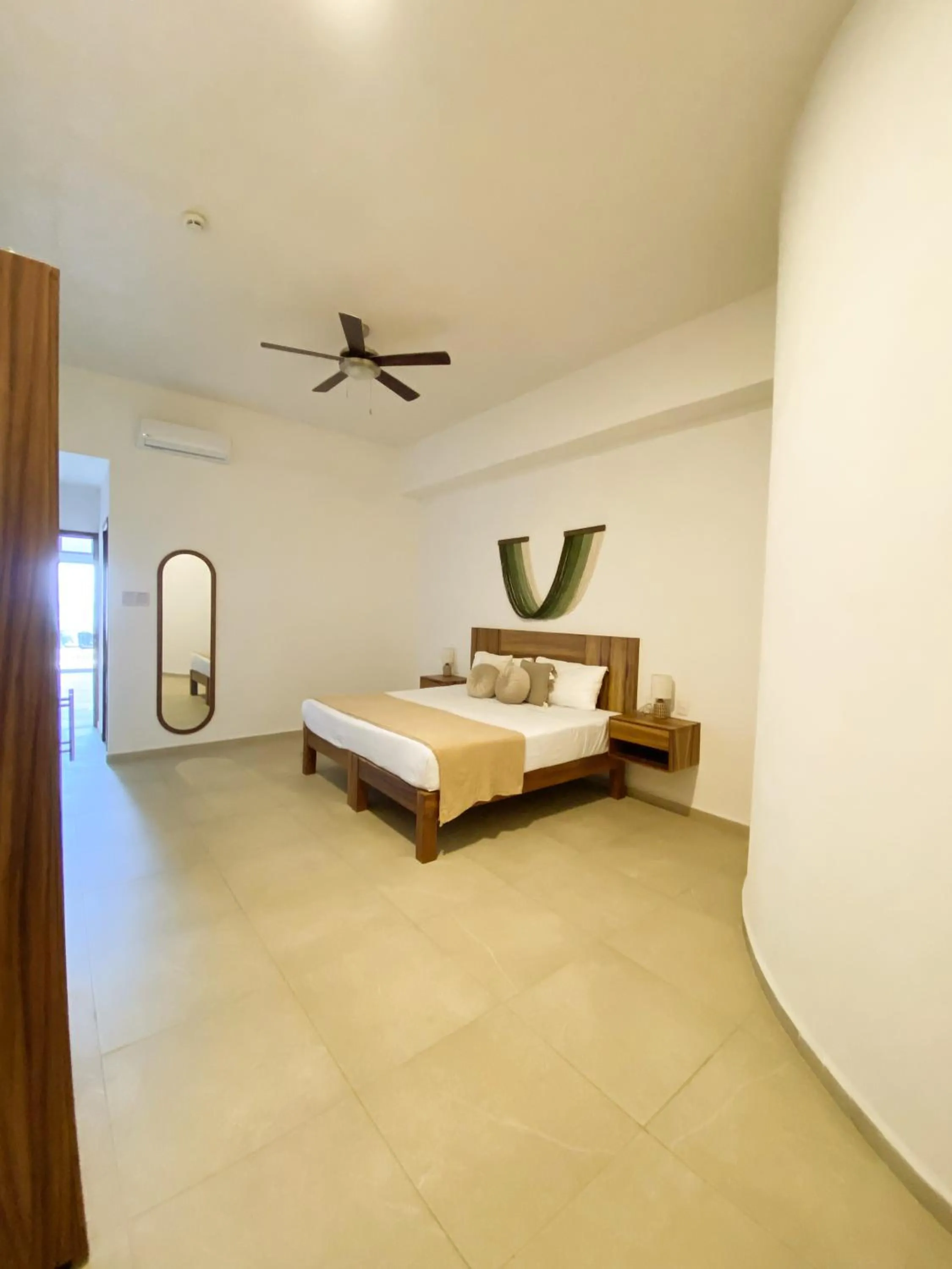 Bed in Itare Beach House