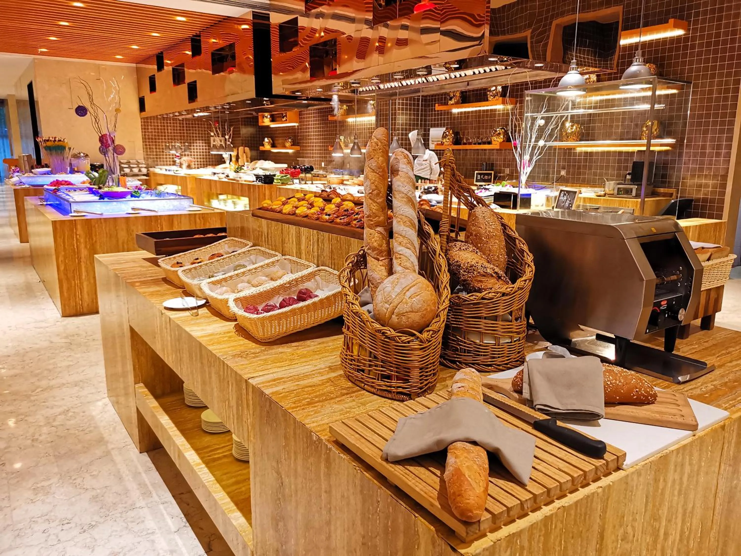 Buffet breakfast in Wyndham Shanghai Nanxiang