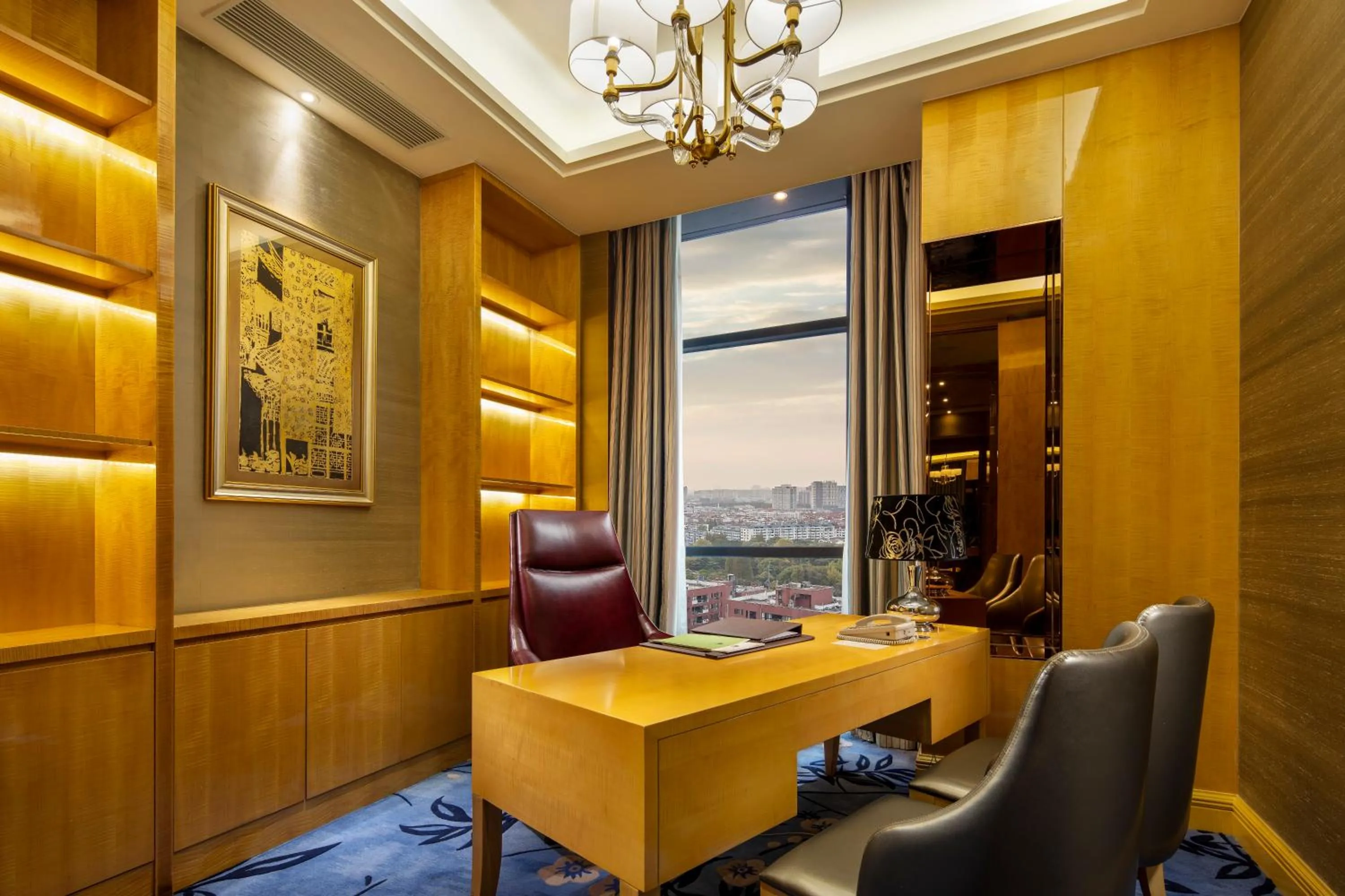 Seating area in Wyndham Shanghai Nanxiang