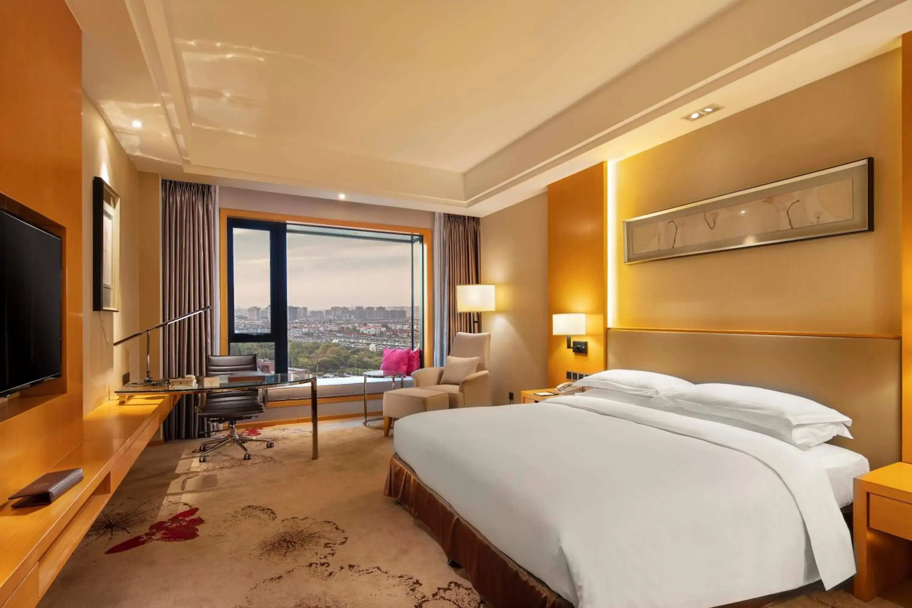 Bedroom, Bed in Wyndham Shanghai Nanxiang Bedroom, Bed in Wyndham Shanghai Nanxiang