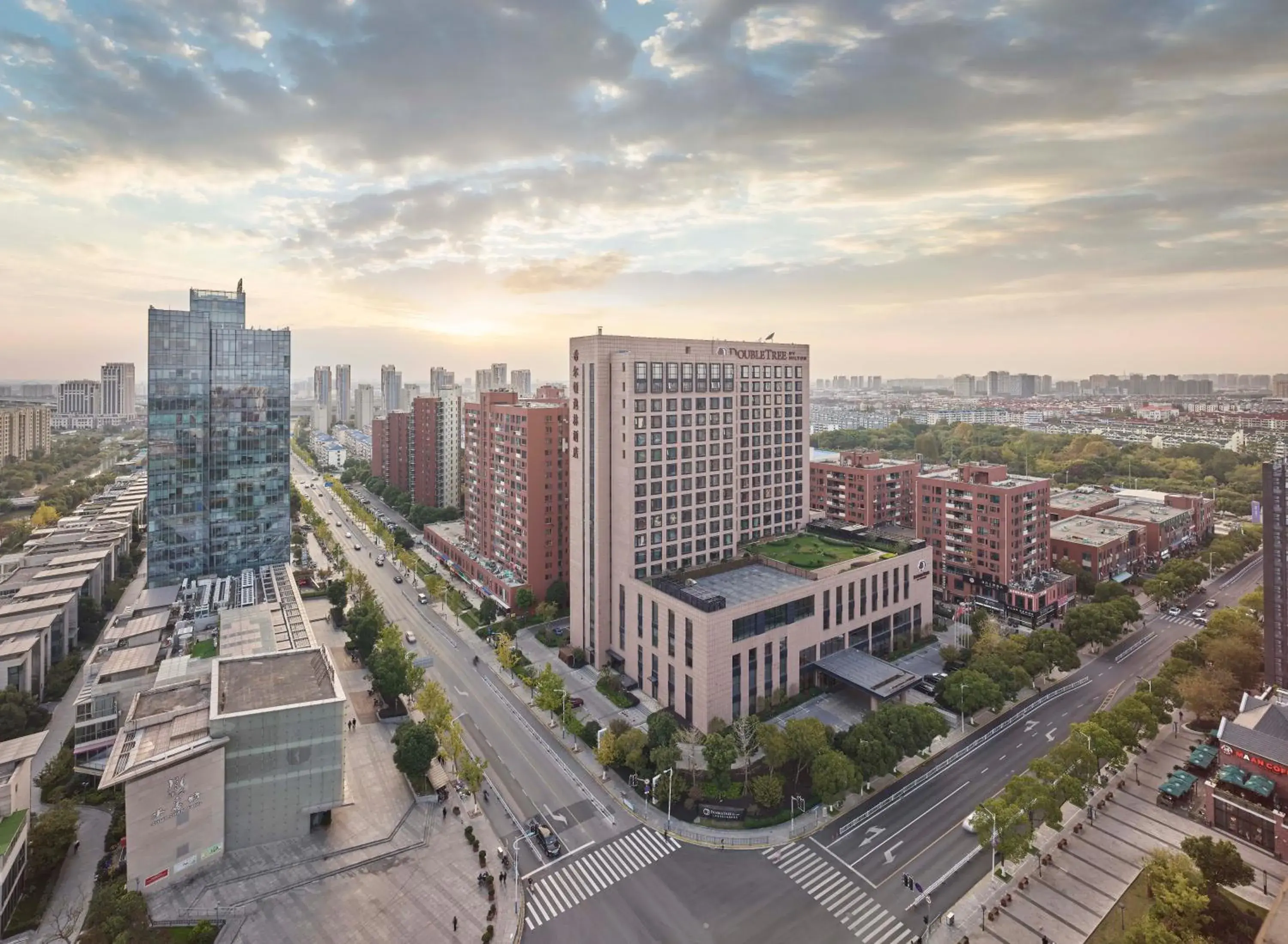 City view in Wyndham Shanghai Nanxiang City view in Wyndham Shanghai Nanxiang