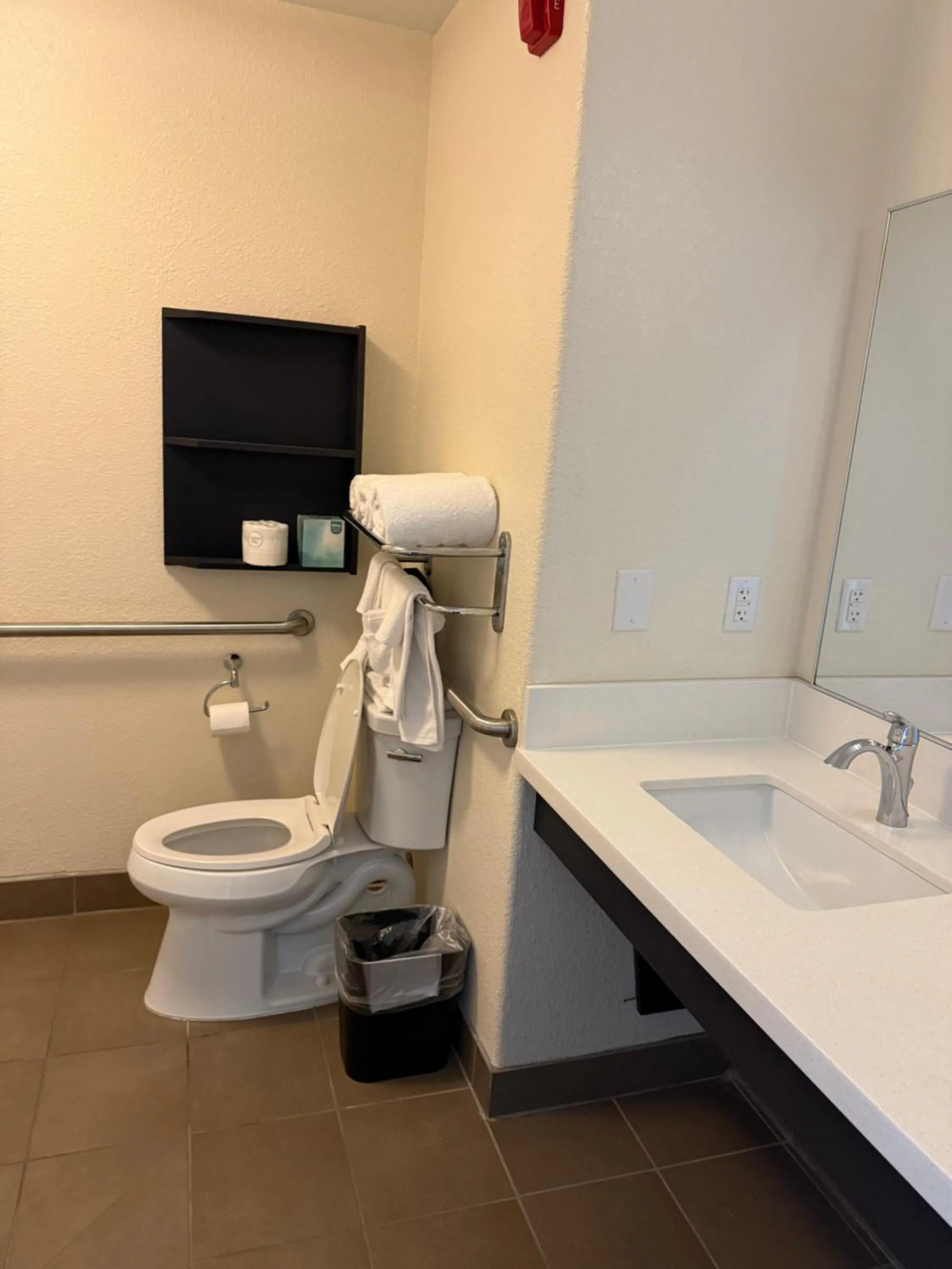 Toilet in Candlewood Suites Cotulla by IHG