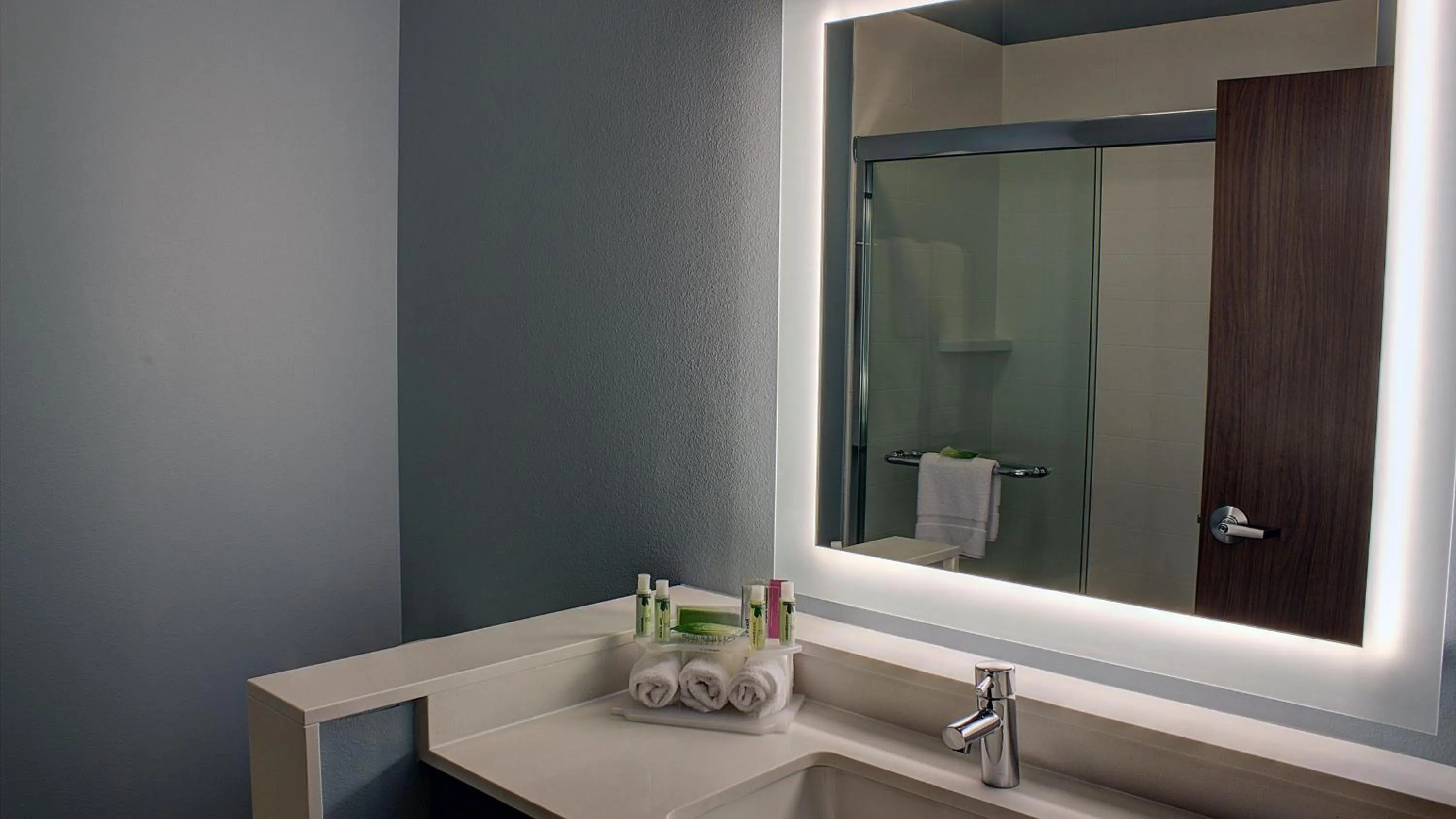 Bathroom in Holiday Inn Express Spencer by IHG