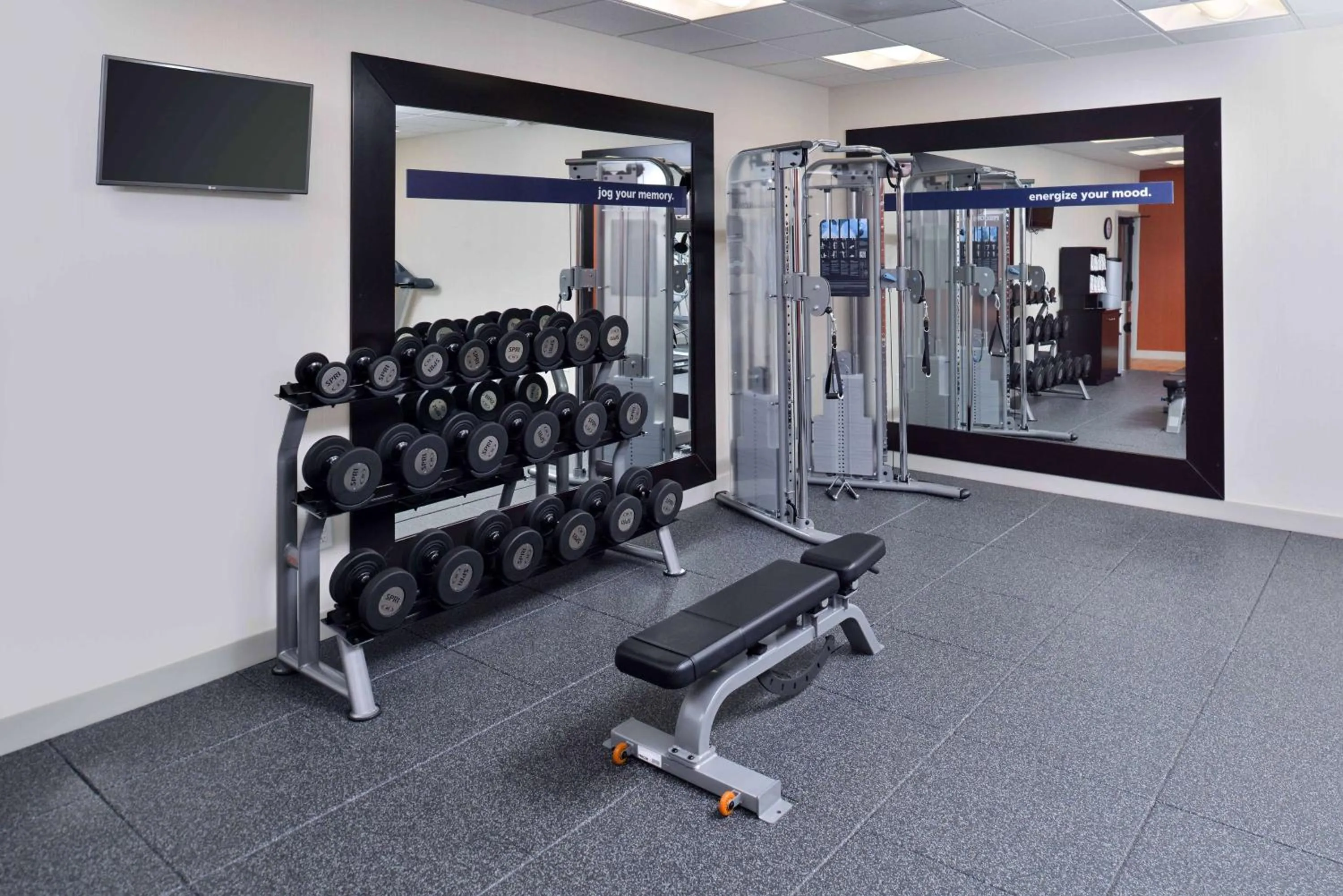 Fitness centre/facilities in Hampton Inn & Suites Shelby, North Carolina