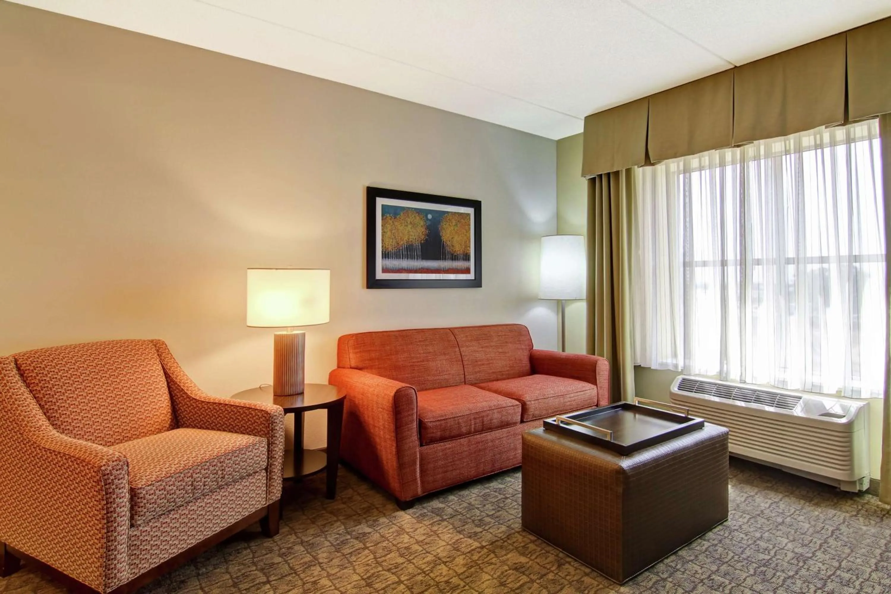 Living room in Homewood Suites by Hilton Woodbridge