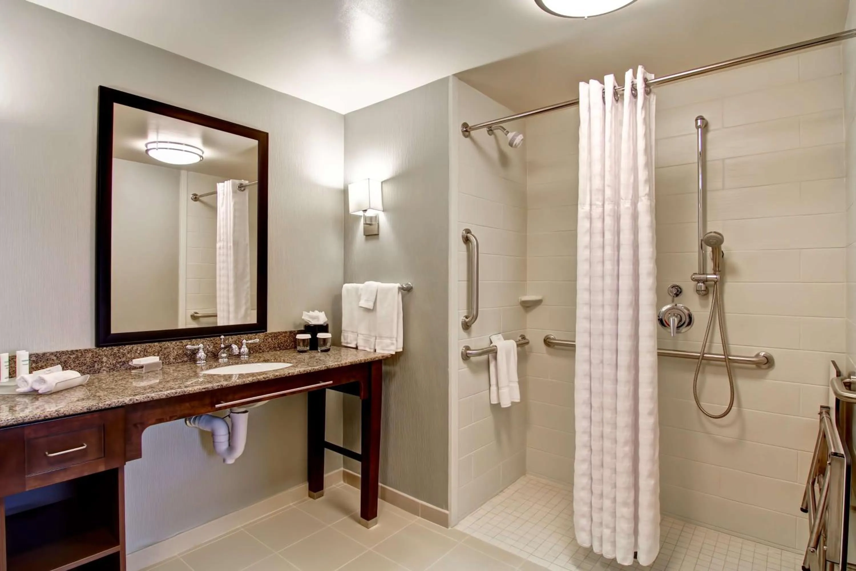 Bathroom in Homewood Suites by Hilton Woodbridge