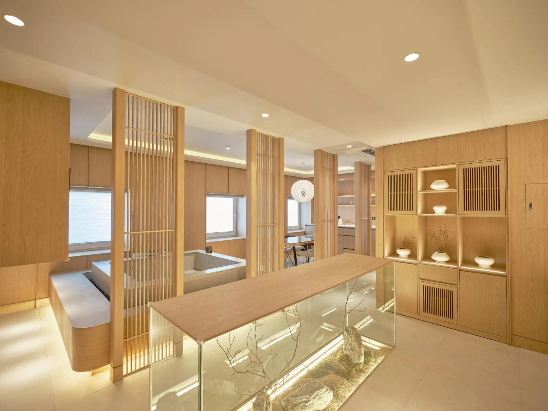 Living room in UH Continental CenterPoint