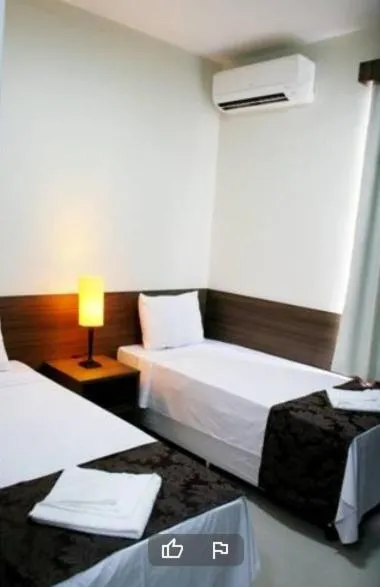 Bed in Hotel Belugi