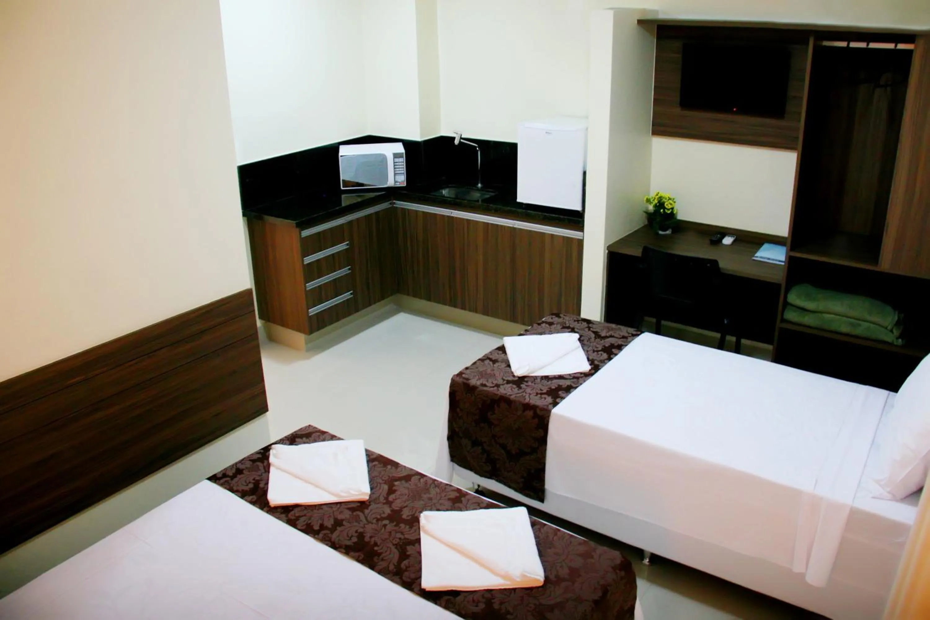 Bed in Hotel Belugi