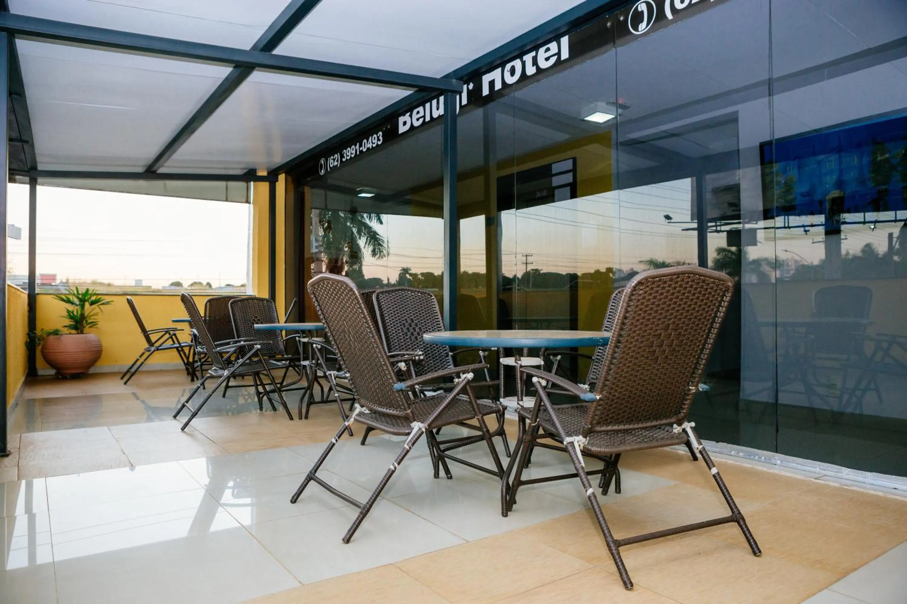 Balcony/Terrace in Hotel Belugi