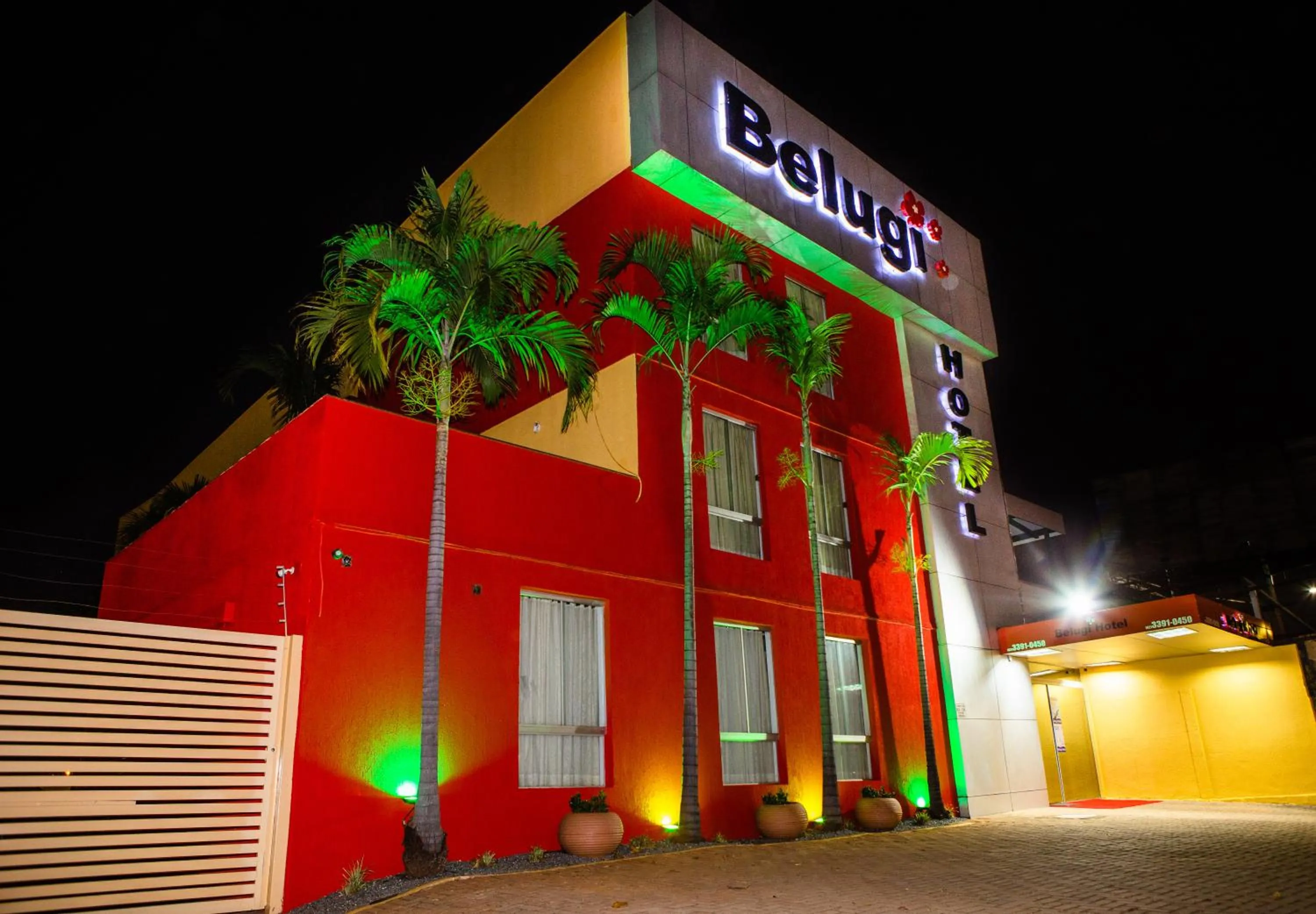 Facade/entrance in Hotel Belugi