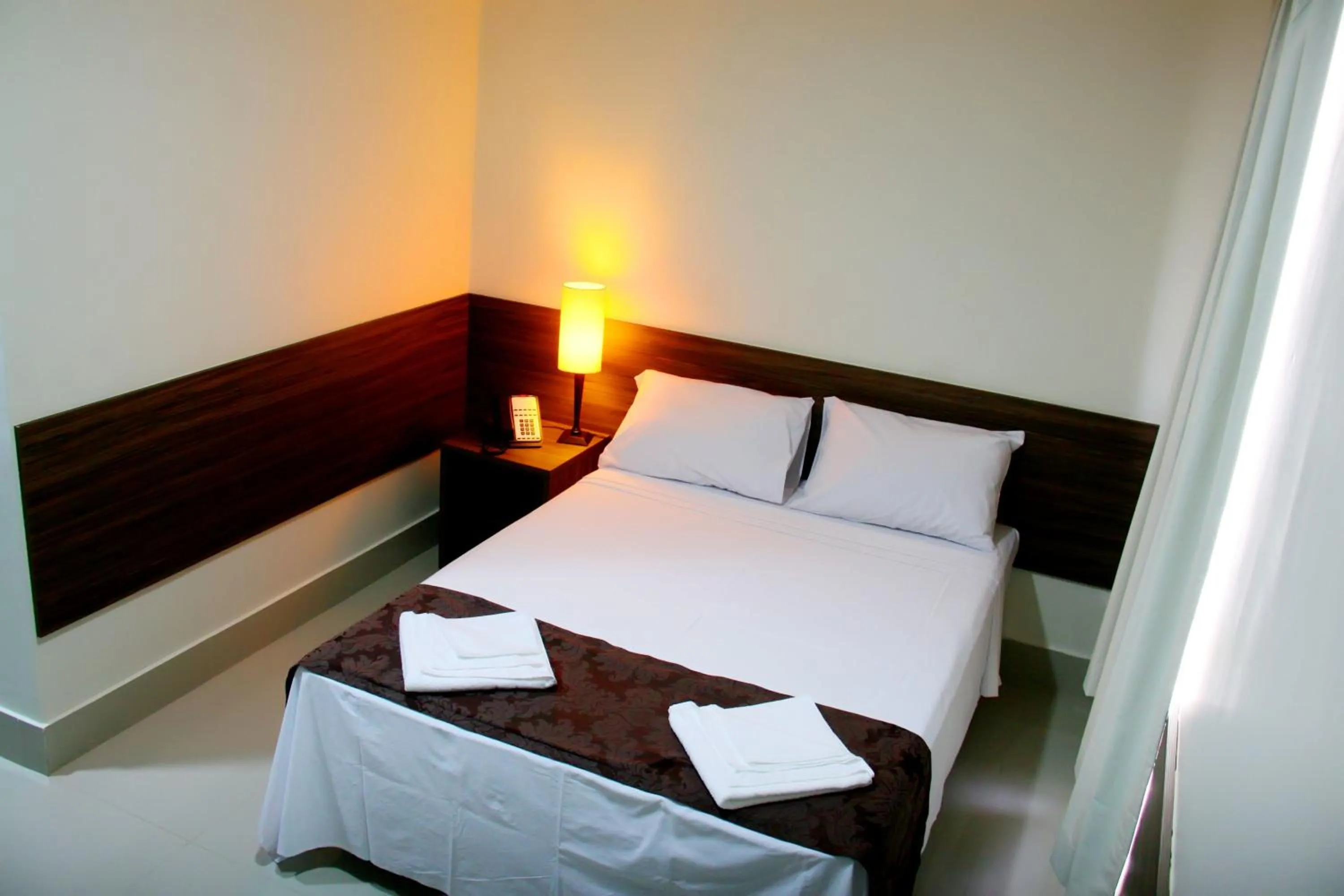 Bed in Hotel Belugi