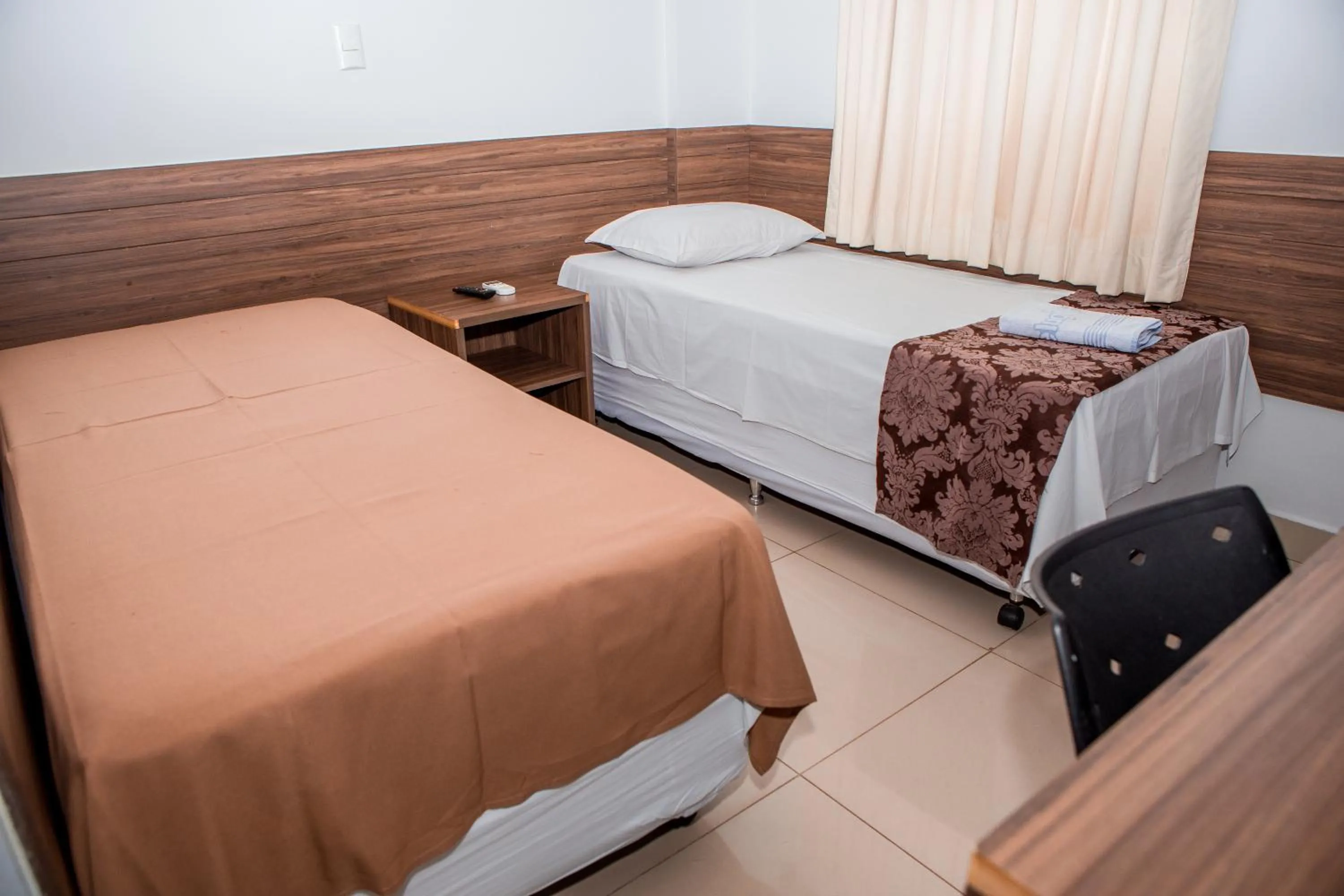 Bed in Hotel Belugi