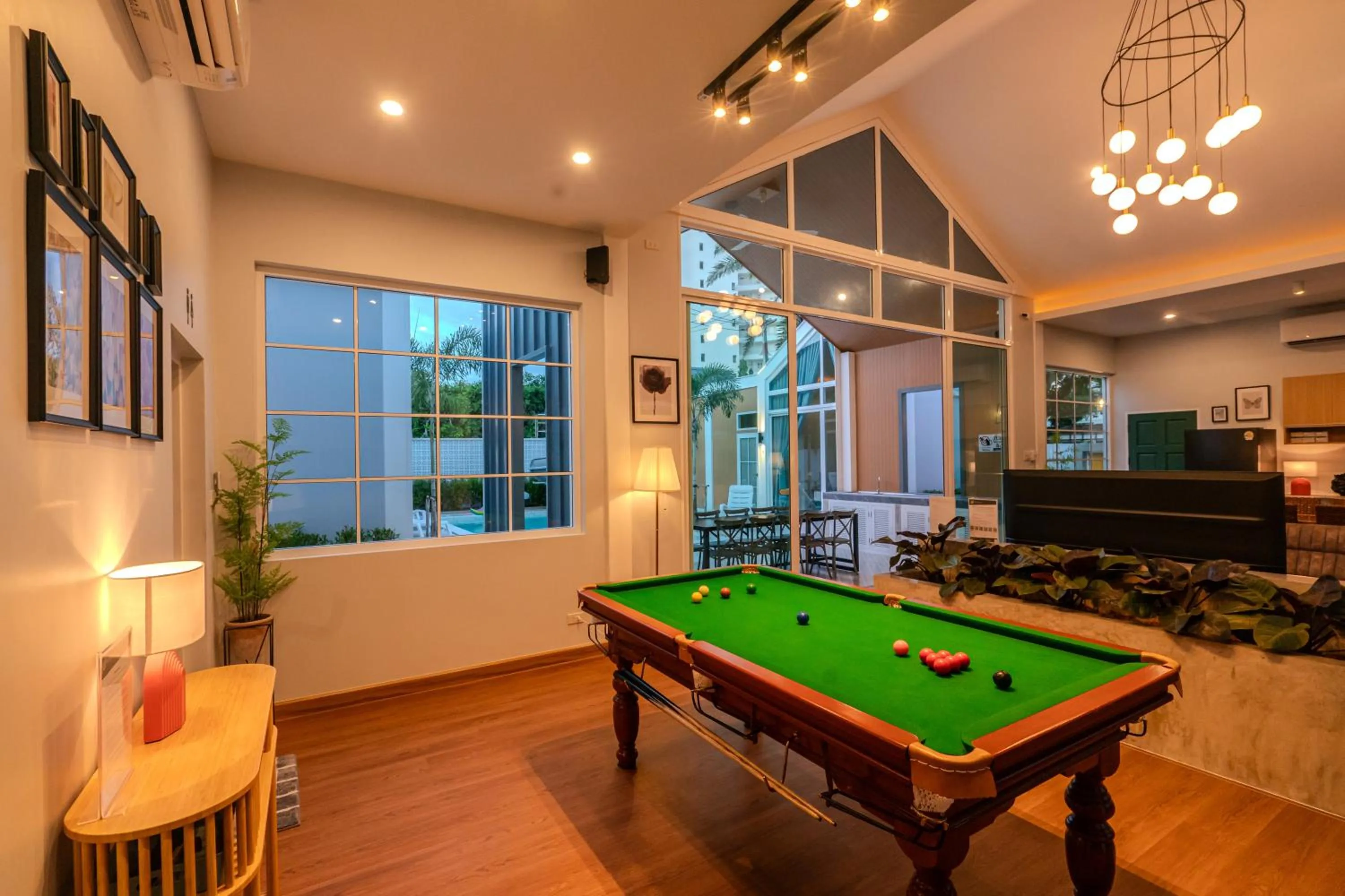 Entertainment in BellaBella Private Pool Villa Huahin near Beach