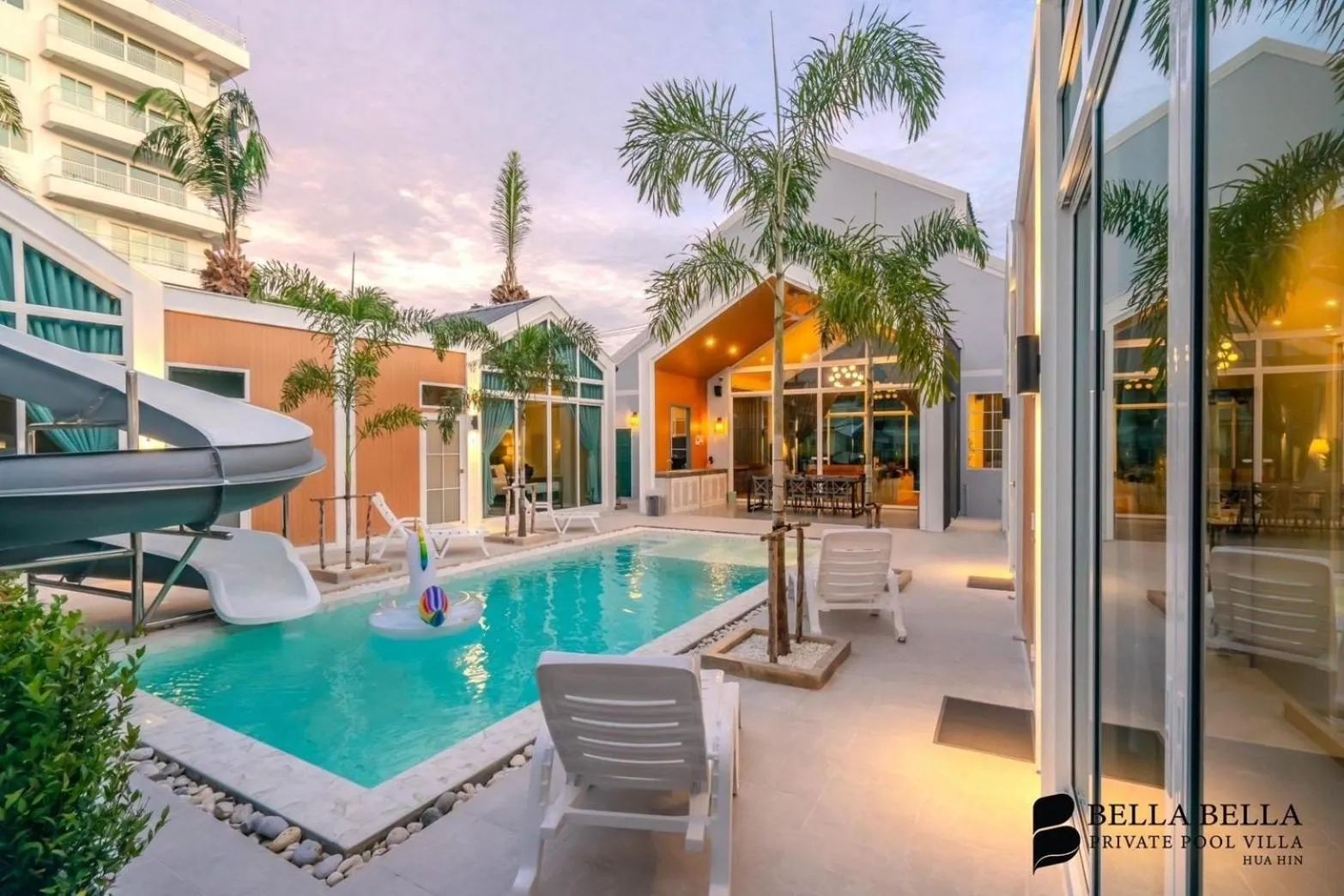 Property building in BellaBella Private Pool Villa Huahin near Beach