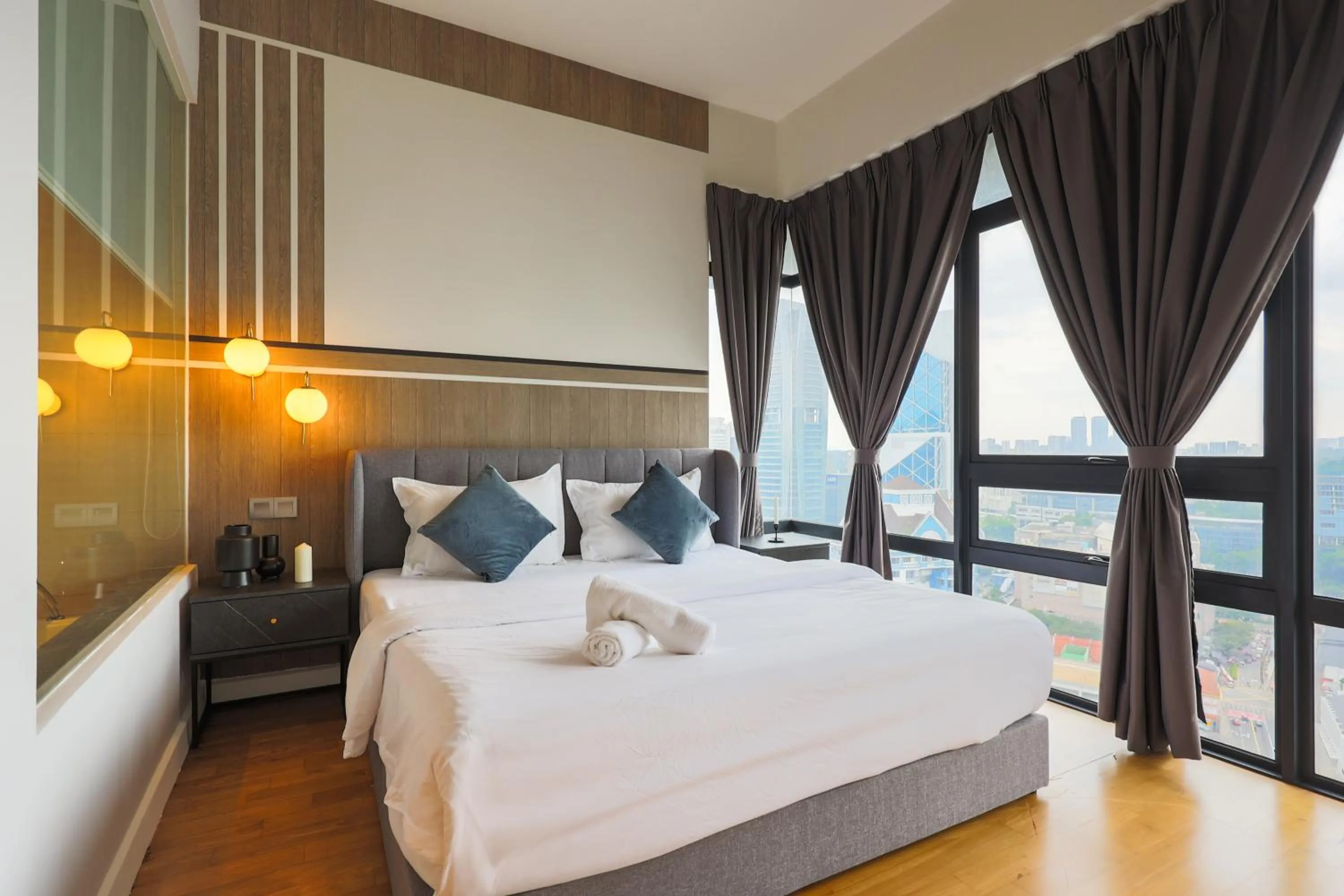 Bed in Anggun Residences Serviced Suites by GB